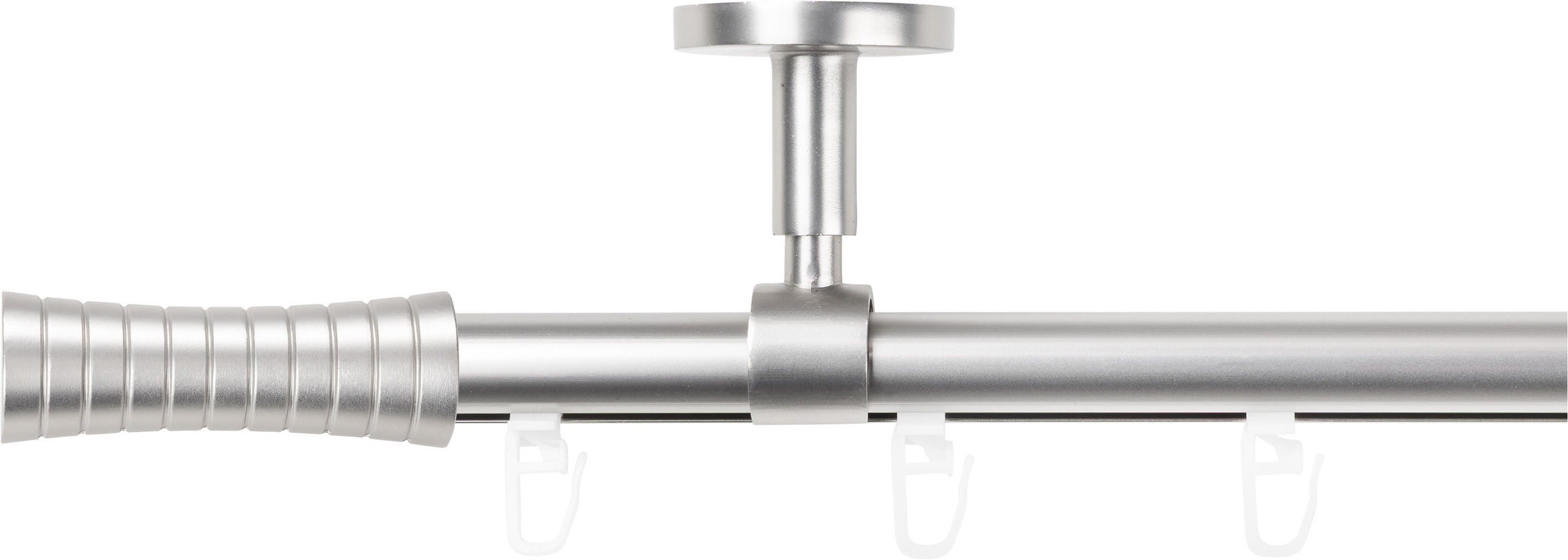 SN DECO GROUP Gardinenstange "Gardinenstange Innenlauf Nancy Ø 19 mm, 1-läufig, Fixmaß, verschraubt" Ø 19 mm Fixmaß;kürzbar