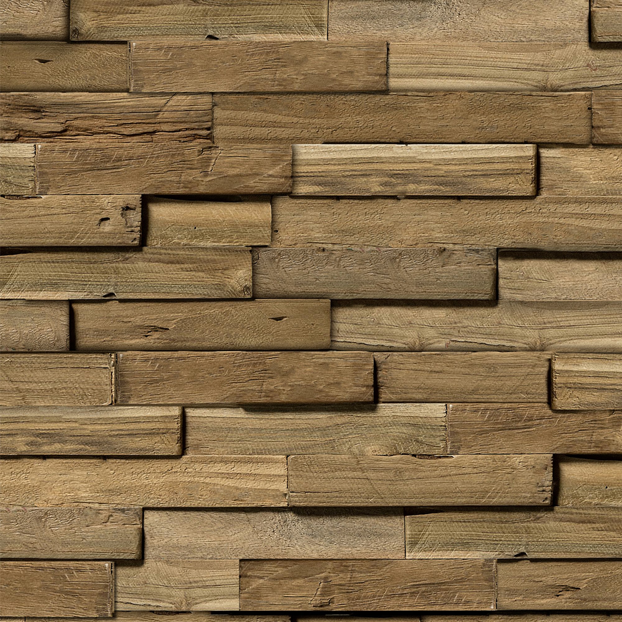 Easy Decor Vliestapete »3D Holz Effekt«, Holz, Design Tapeten