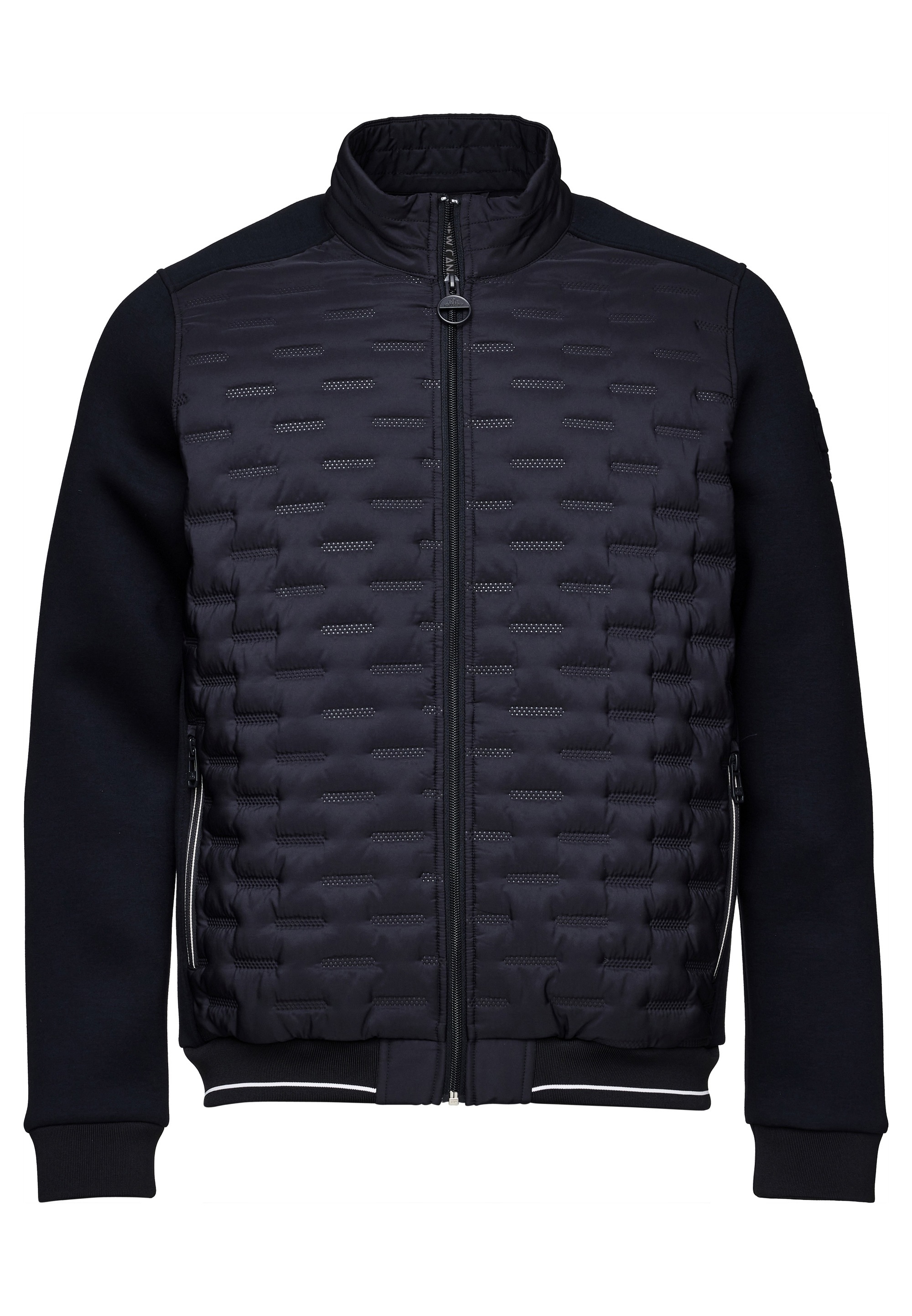 New Canadian Steppjacke, mit elastischem Strickeinsatz