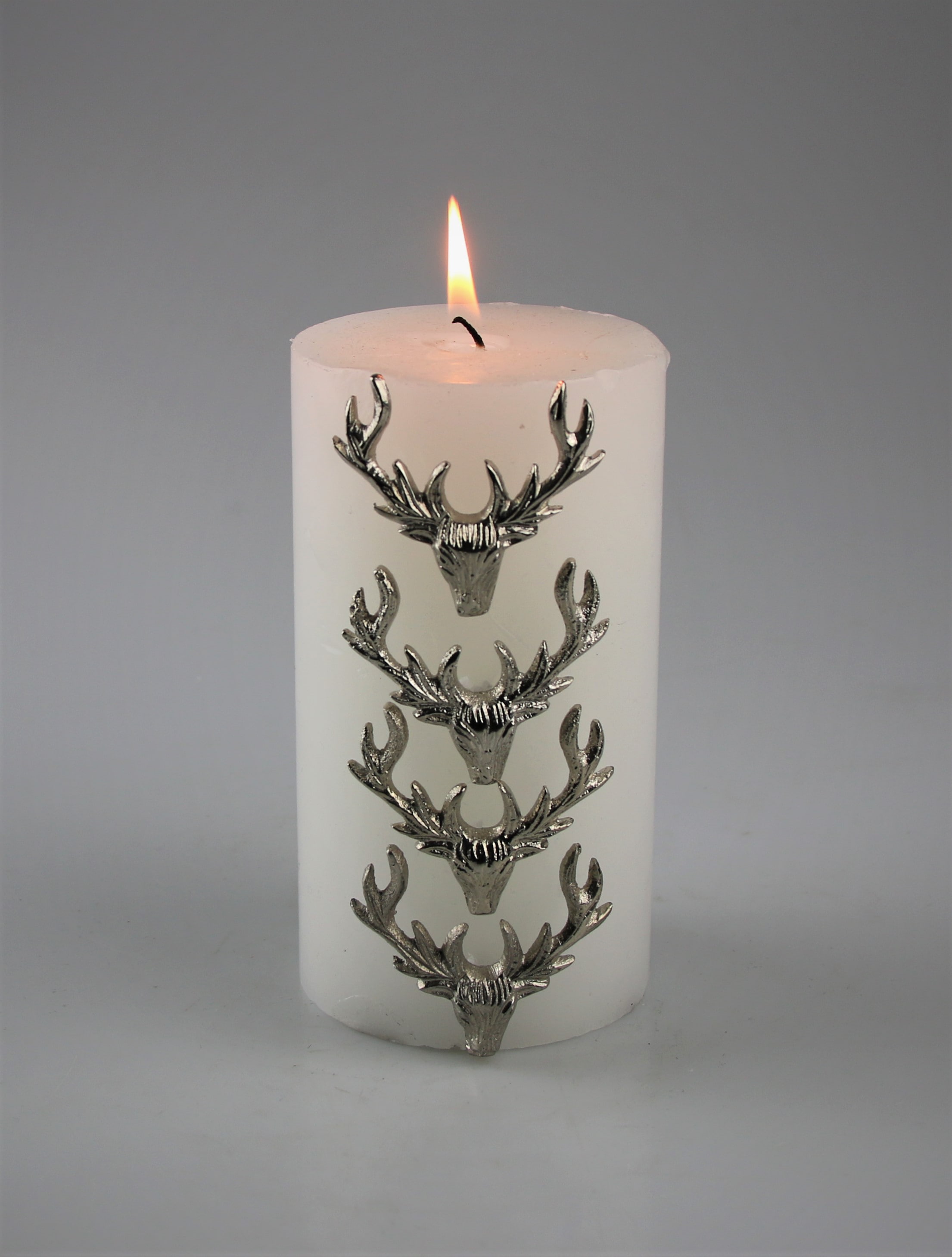 AM Design Dekoobjekt "Kerzenständer, aus Aluminium" 4er Box, Breite ca. 4 c günstig online kaufen