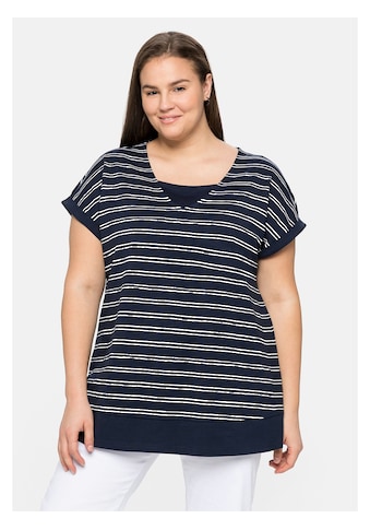 Sheego T-Shirt »Shirt«, in Lagenlook, aus reiner Baumwolle kaufen
