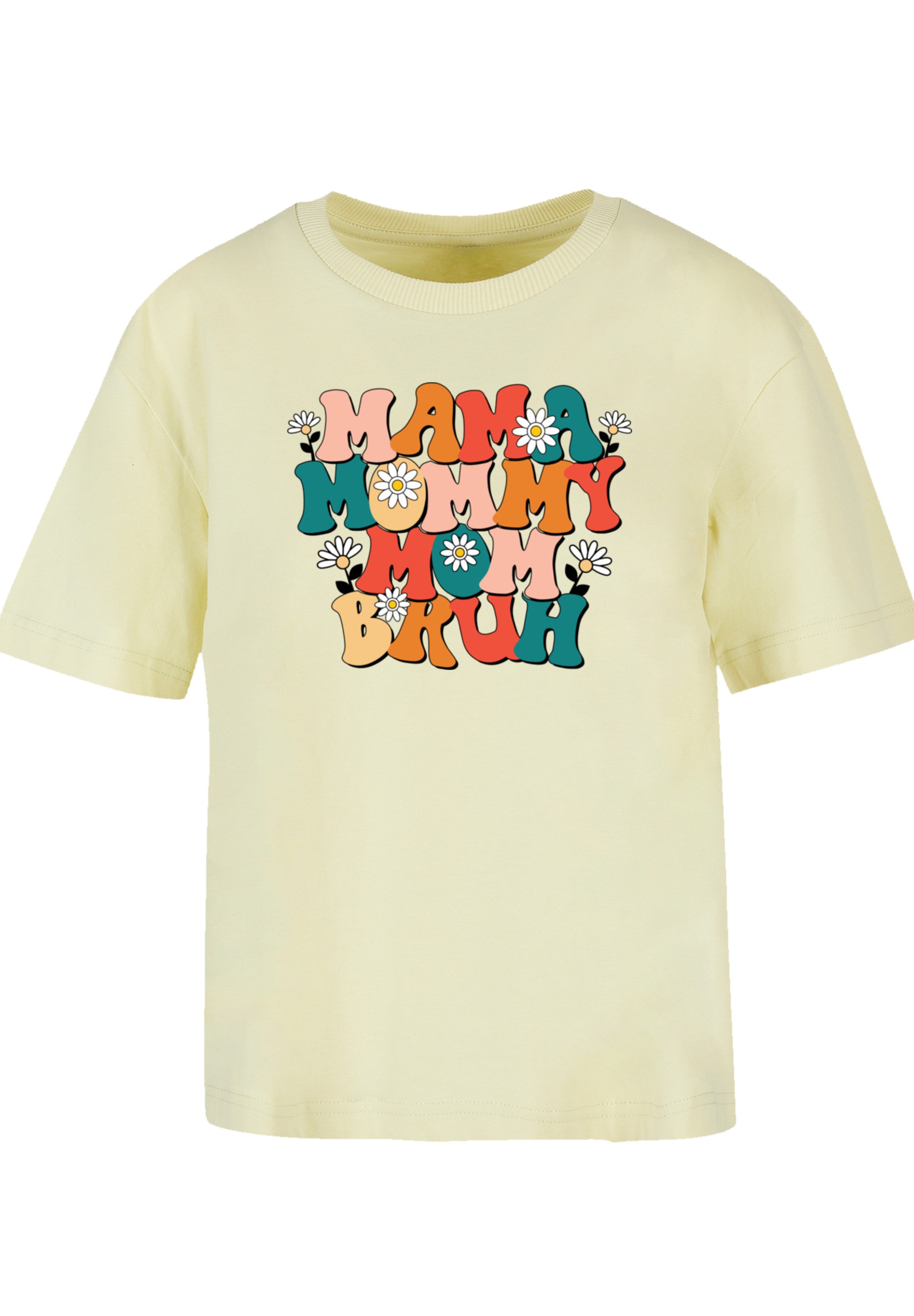 F4NT4STIC T-Shirt "Mothers Day Floral Accent Mom Life", Premium Qualität günstig online kaufen