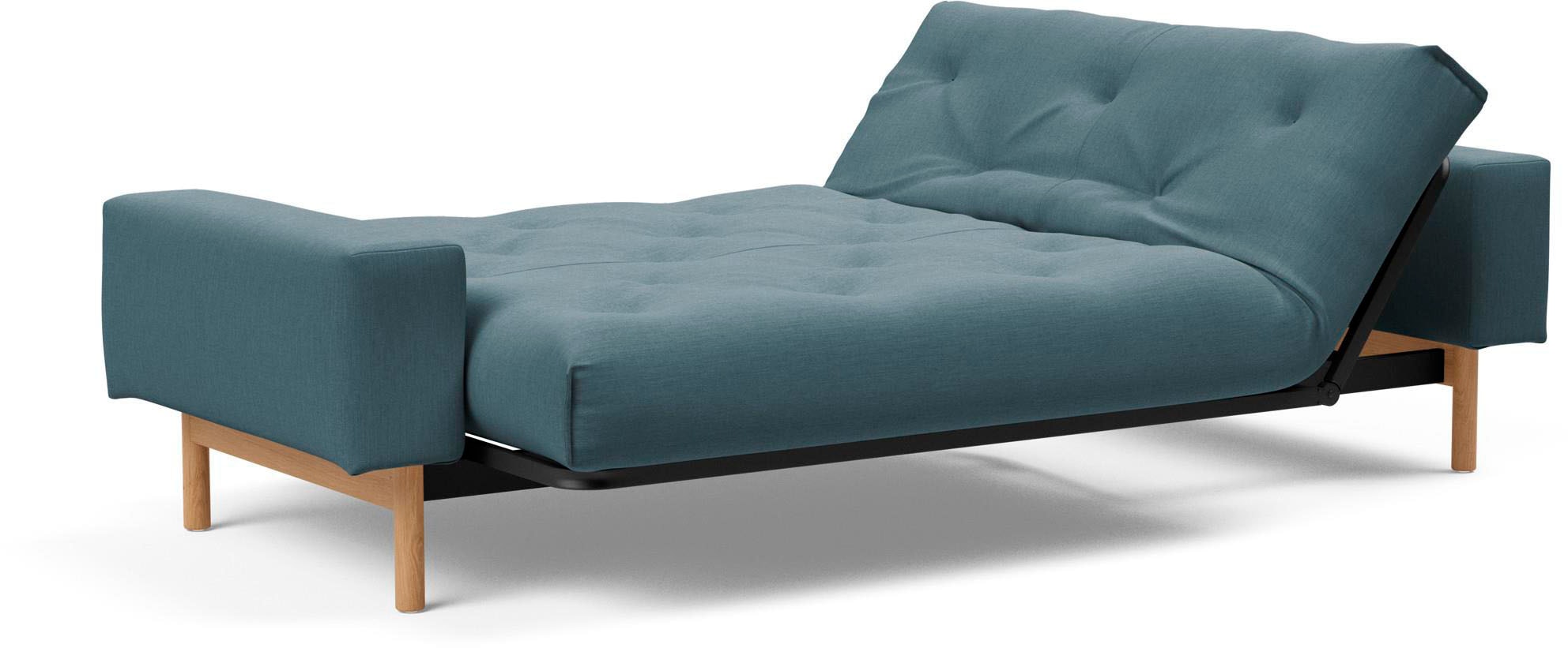 INNOVATION LIVING ™ Schlafsofa »MIMER hochwertige Schlaffunktion, aktuelles Design und extra Komfort,«, Taschenfederkernmatratze, Breite Liegefläche 140 cm