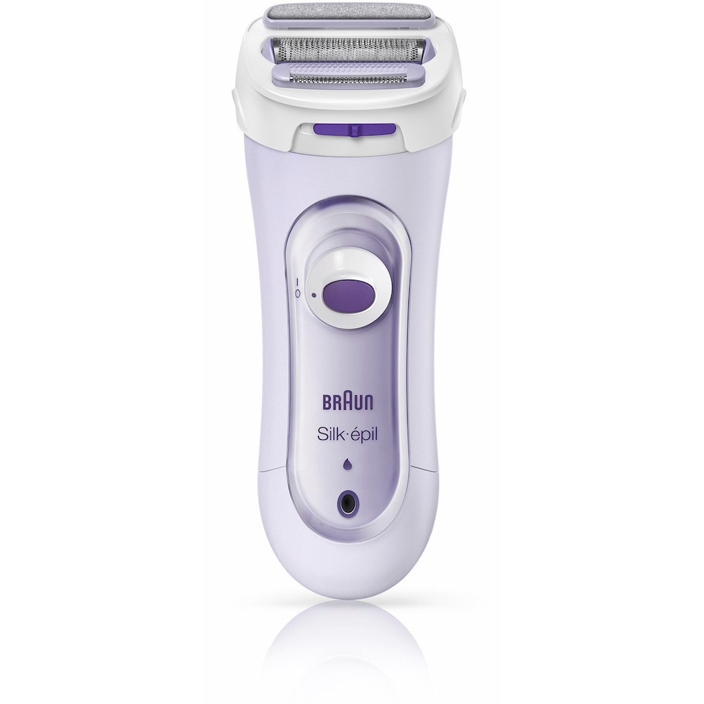 Braun Elektrokörperrasierer »Lady Shaver Silk-épil 5-560«, 3 St. Aufsätze