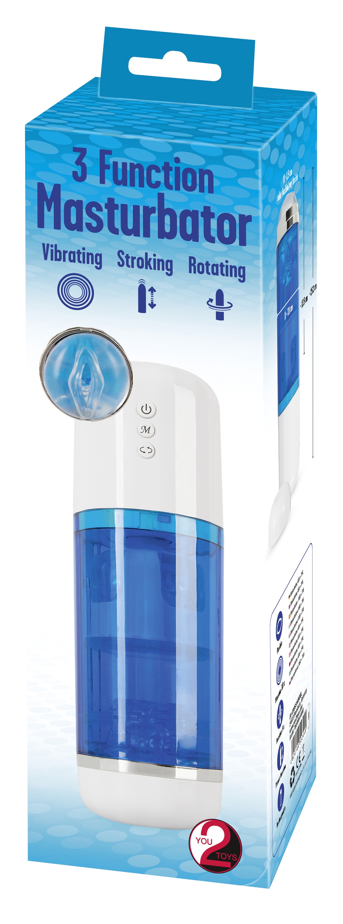 You2Toys Masturbator »Masturbator 3 Function Masturbator«