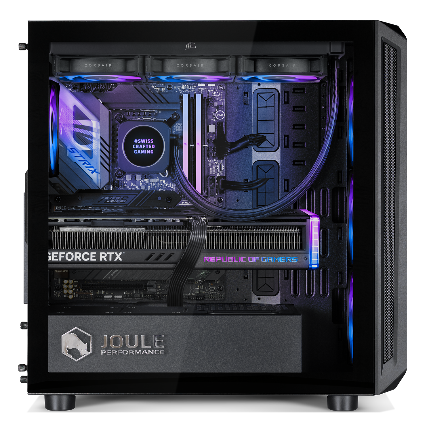 Joule Performance Gaming-PC »High End Gaming PC RTX5070TI R7X3D 32GB 2TB L1134958«, Wasserkühlung