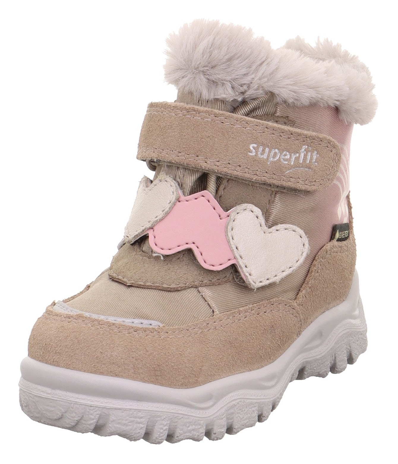 Superfit Winterboots "HUSKY, WMS: weit" Klettstiefel mit wasserdichtem GORE TEX, Größenschablone zum Download