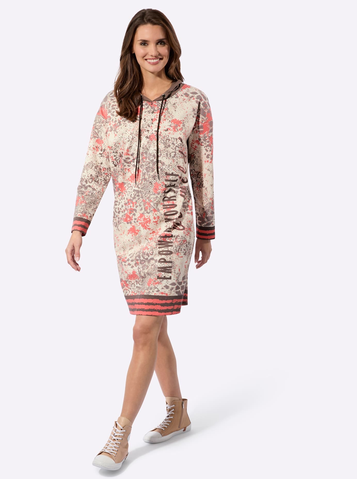 Inspirationen Shirtkleid »Druck-Kleid«