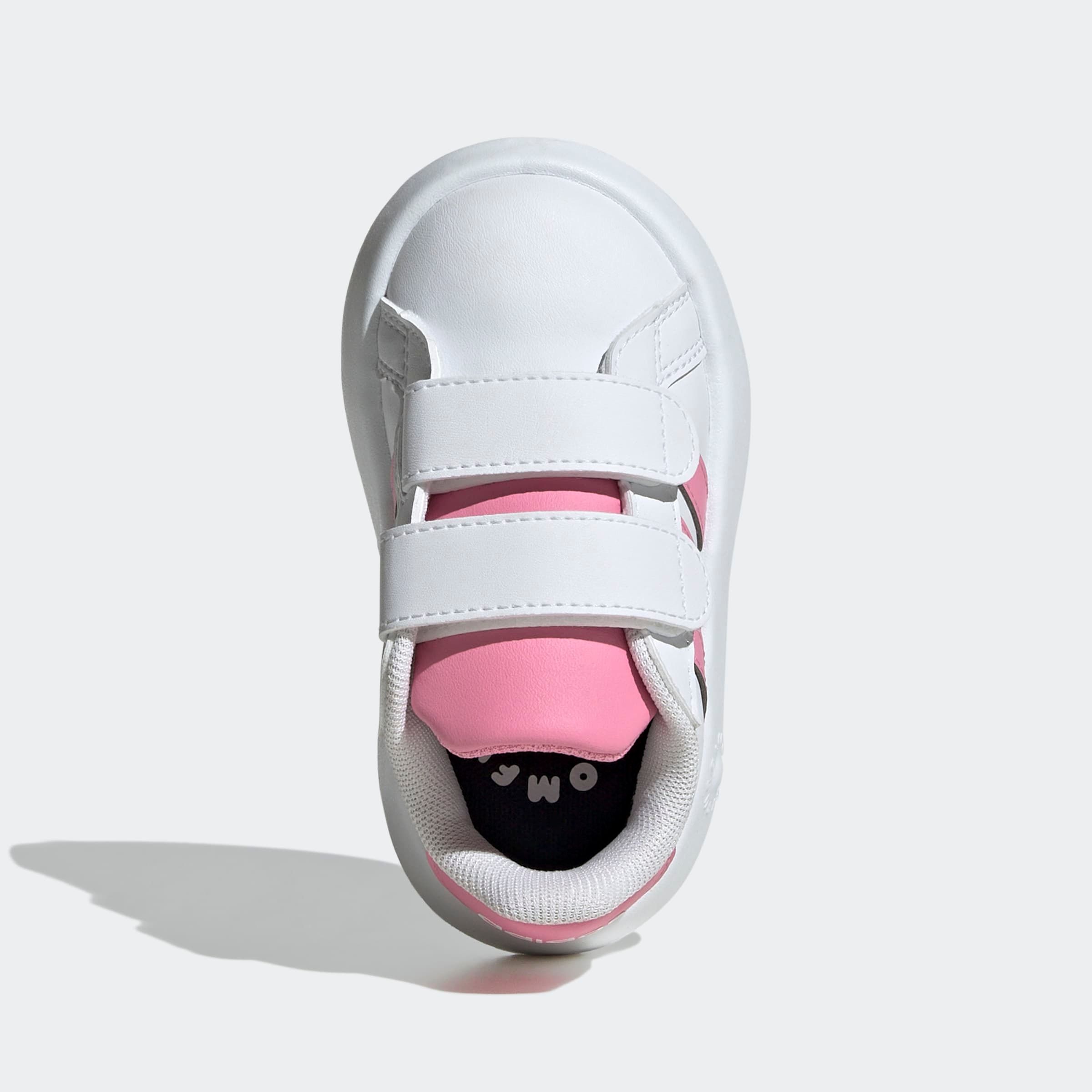 adidas Sportswear Klettschuh »GRAND COURT 2.0 KIDS«, Design auf den Spuren des adidas Superstar, für Kinder