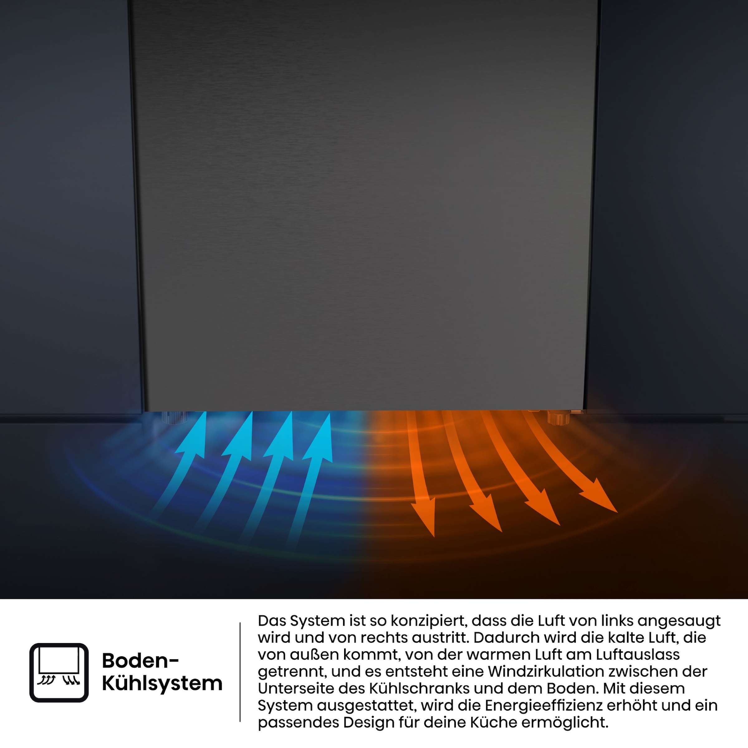 Hisense Kühlschrank »RL5K370GSFC1« 185,6 cm hoch 59,5 cm breit MetalCooling