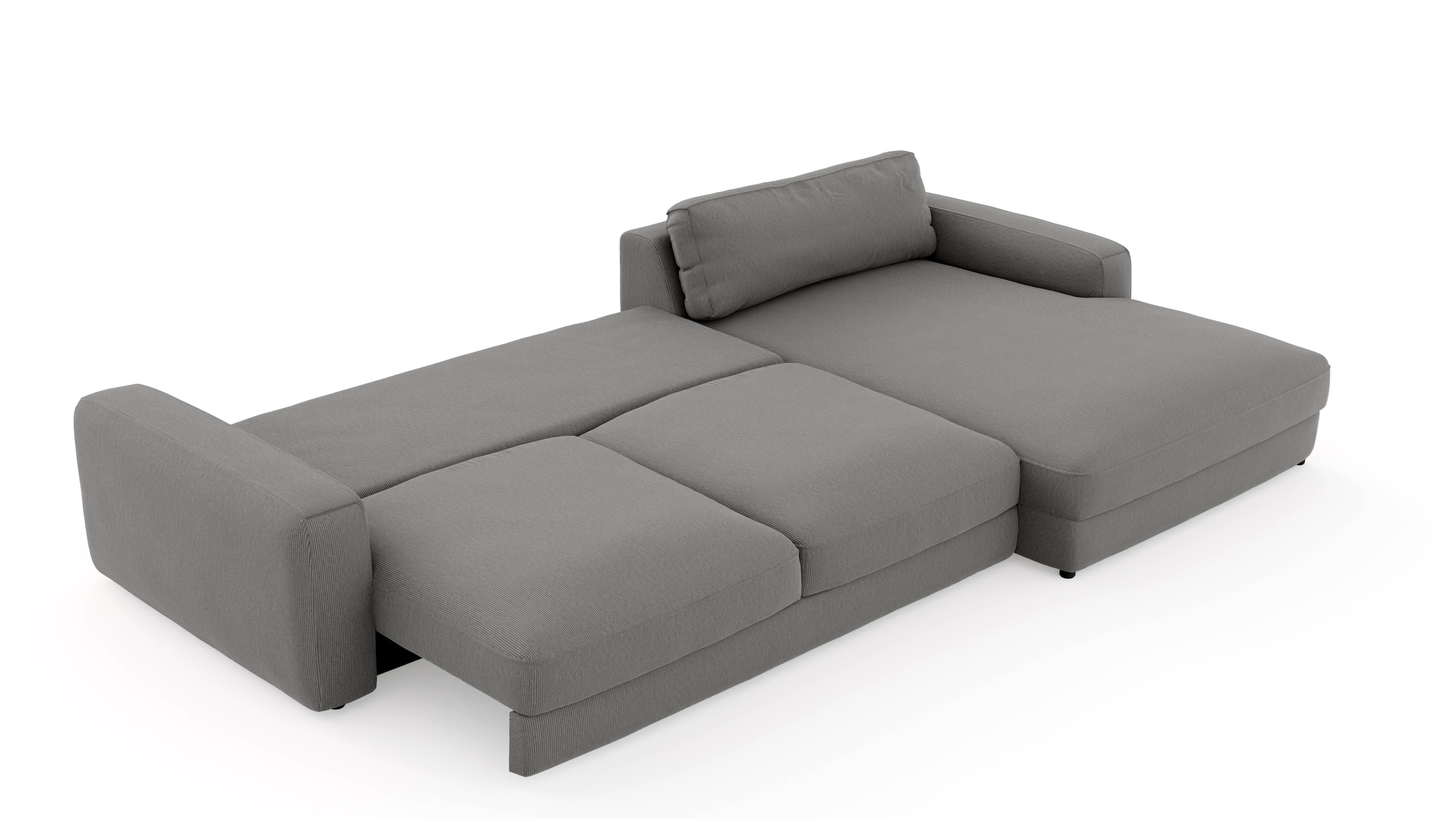 Places of Style Ecksofa »Bloomfield, bequem und elegant, L-Form«, wahlweise mit Bettfunktion und Bettkasten