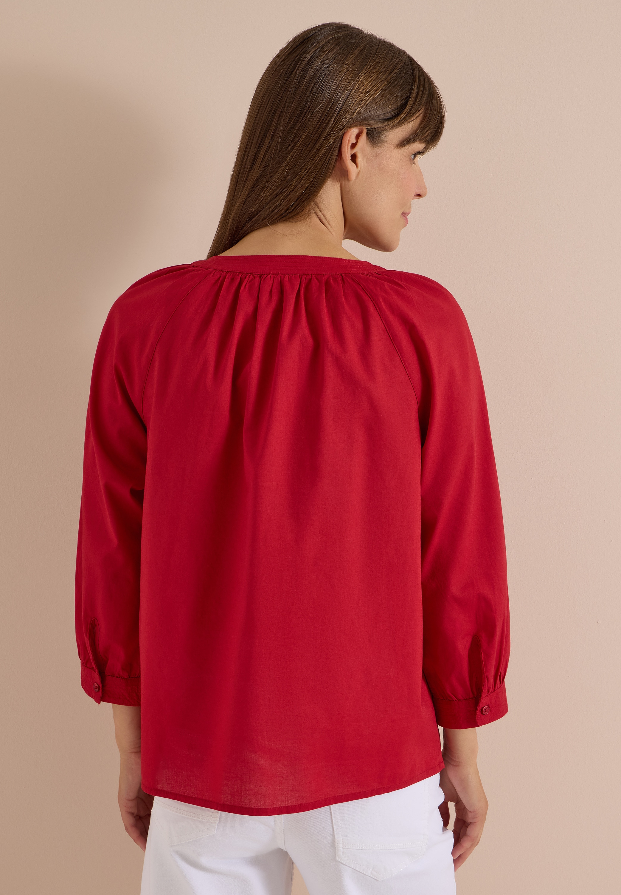 Cecil Klassische Bluse aus reiner Baumwolle