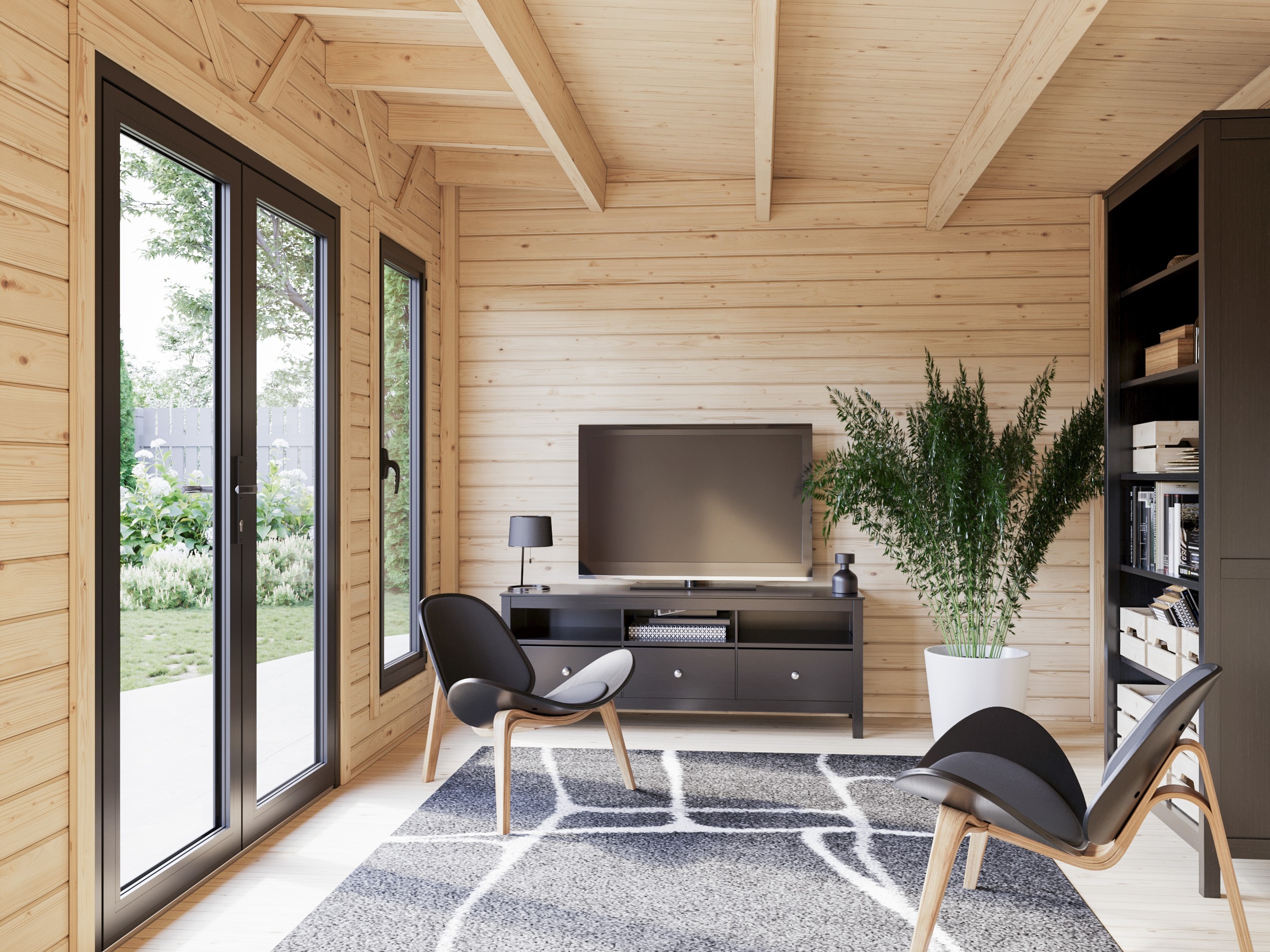 Palmako Gartenhaus »Aurelia 12,7+7,9 m²«