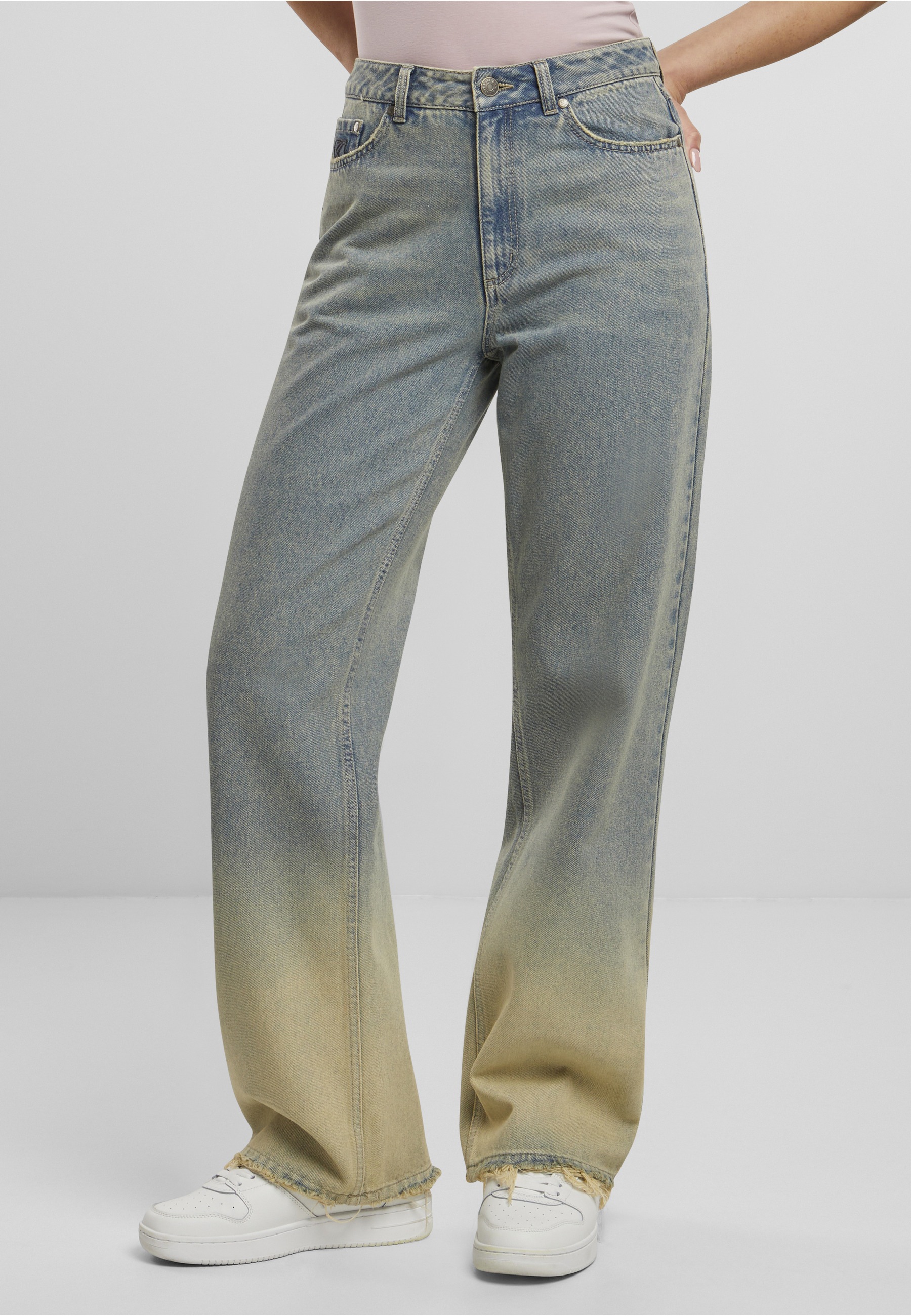 Karl Kani Bequeme Jeans »Karl Kani Karl Kani Og Five Pocket Straight Leg Gradient Denim«