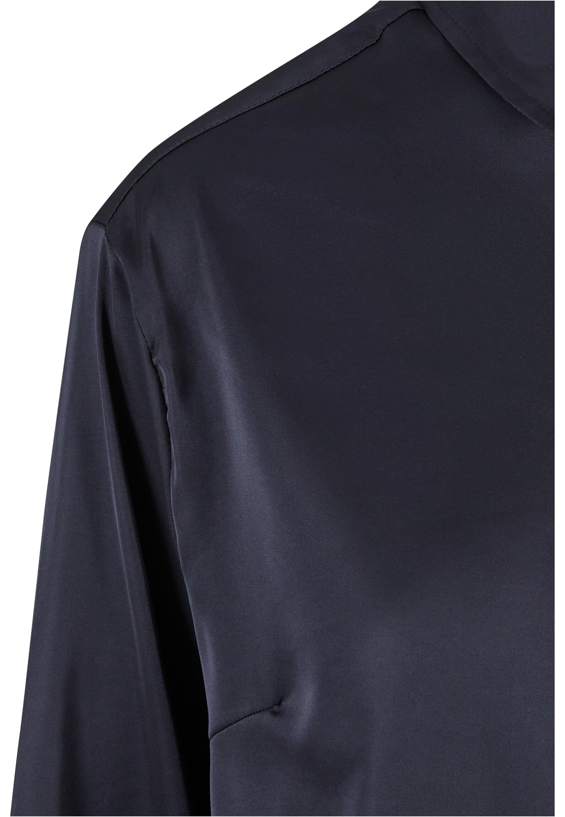 URBAN CLASSICS Langarmhemd »Urban Classics Damen Ladies Satin Shirt«