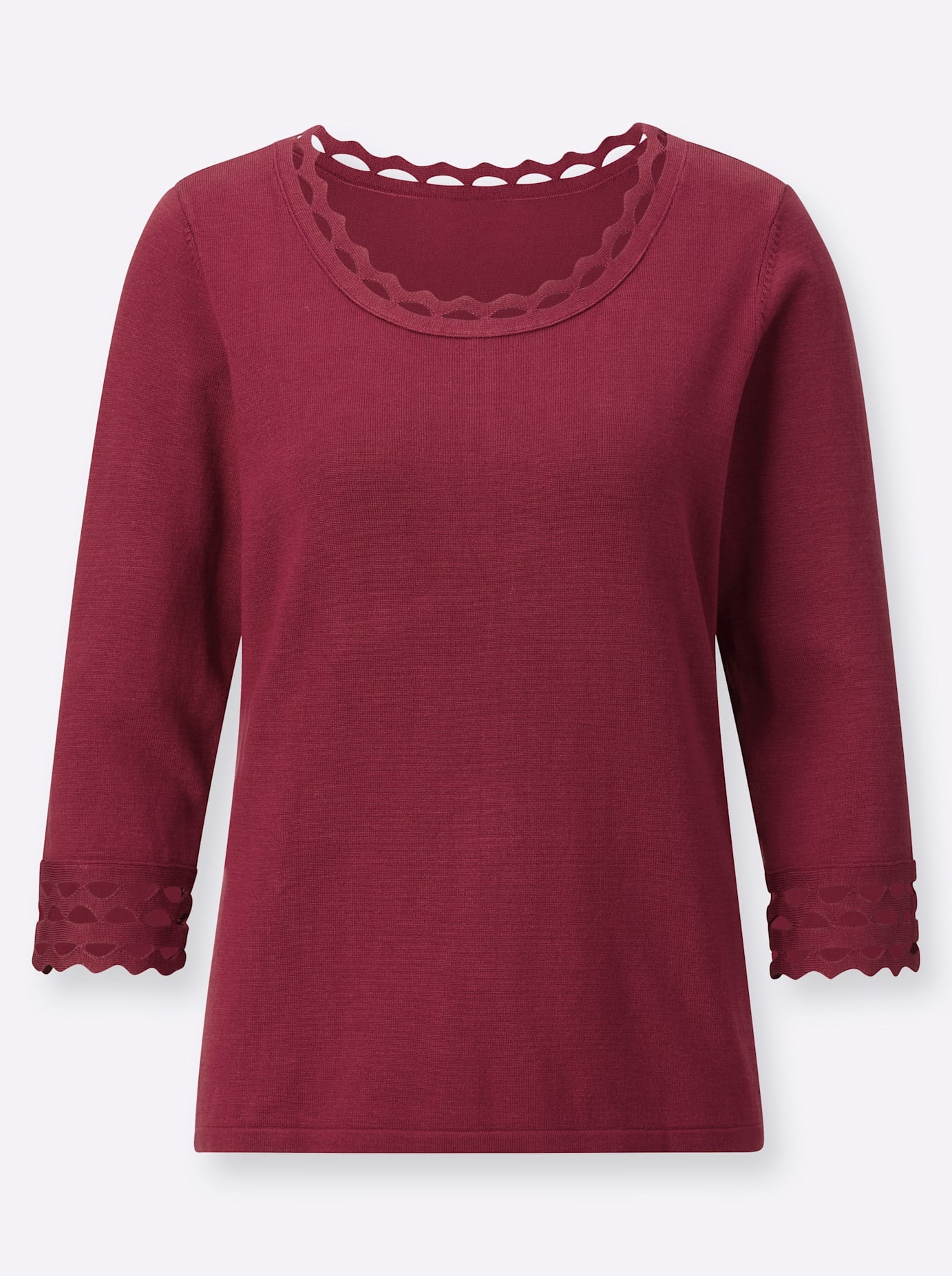creation L 3/4 Arm-Pullover »Lyocell-Viskose-Pullover«