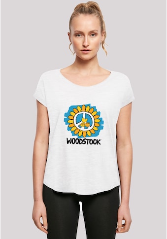 T-Shirt »Woodstock Artwork Flower Peace«