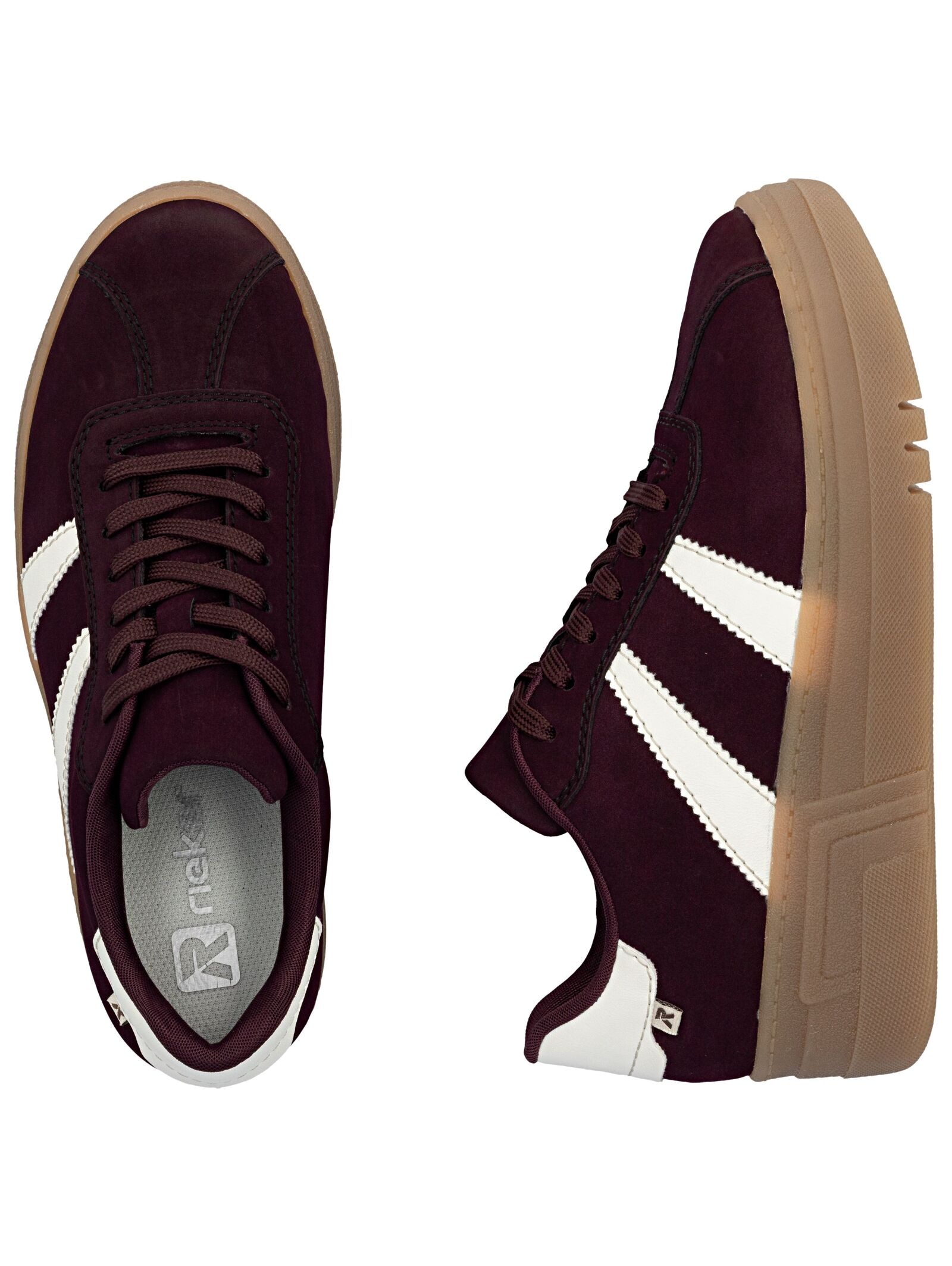 Rieker Plateausneaker »Rieker Sneaker Lederimitat«