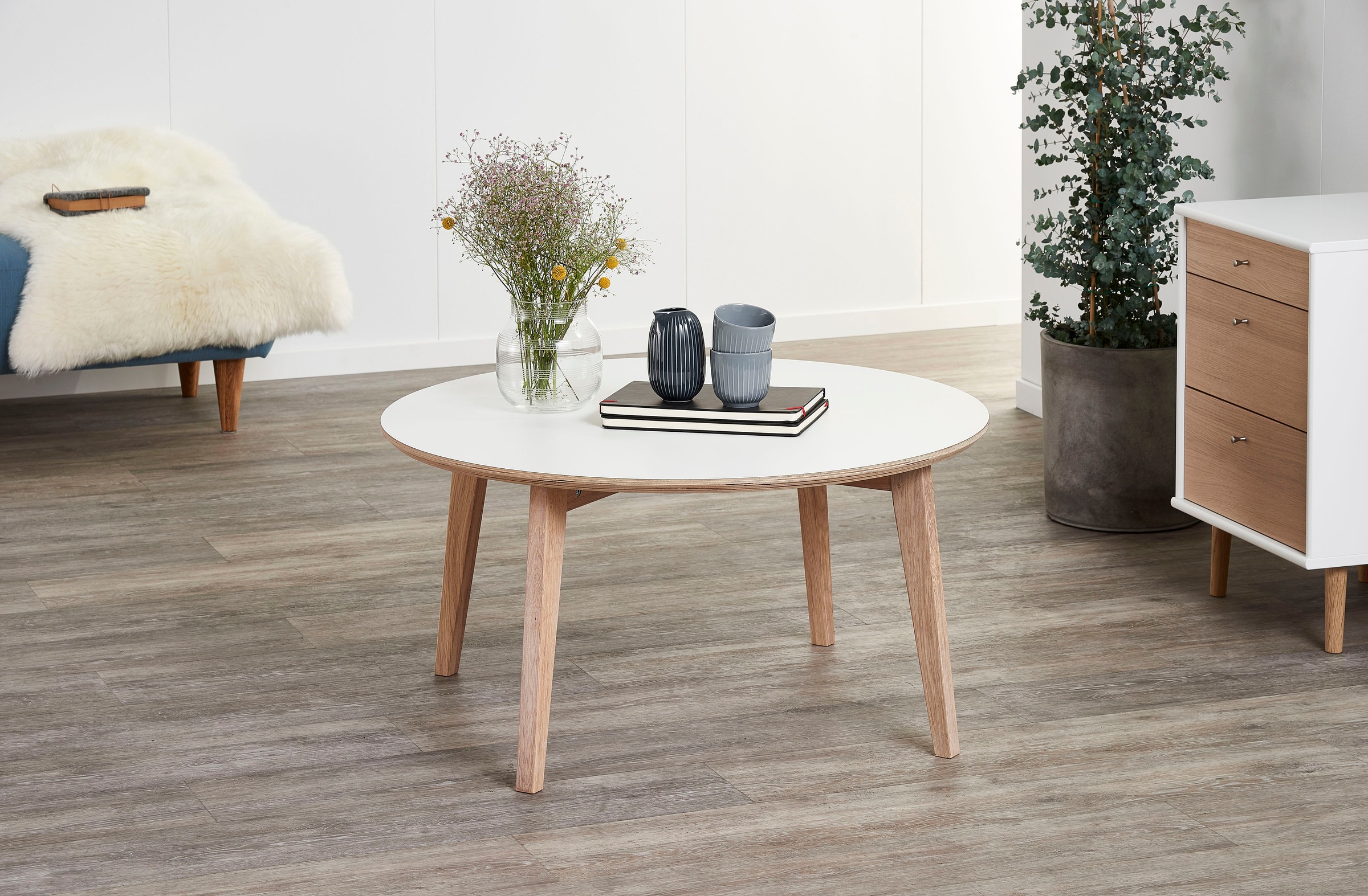Hammel Furniture Couchtisch »Basic by Single«, zwei kaufen | in zwei und Farben, Gestell aus Größen Massivholz Hammel BAUR