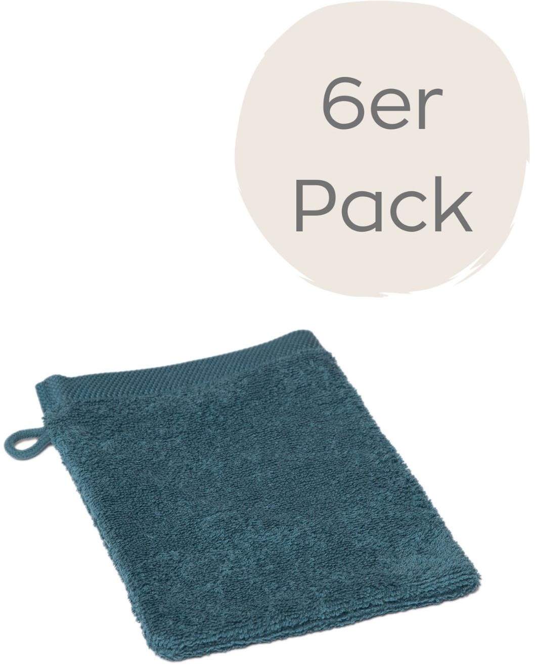 Wewo fashion Waschhandschuh "9517W" saugstark günstig online kaufen
