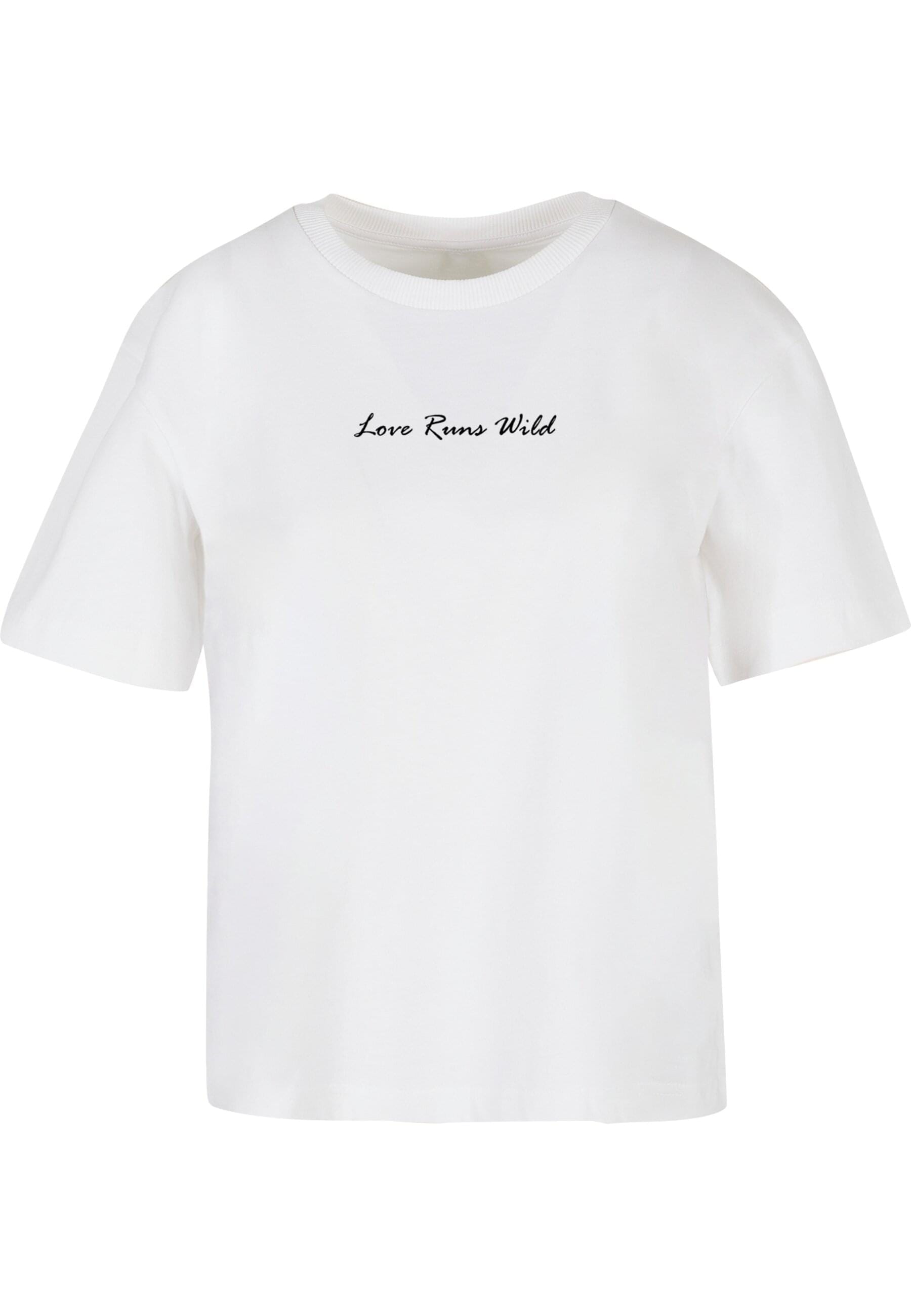 Merchcode T-Shirt "Merchcode Ladies Love Runs Everyday Tee" 1 Stk. tlg. günstig online kaufen