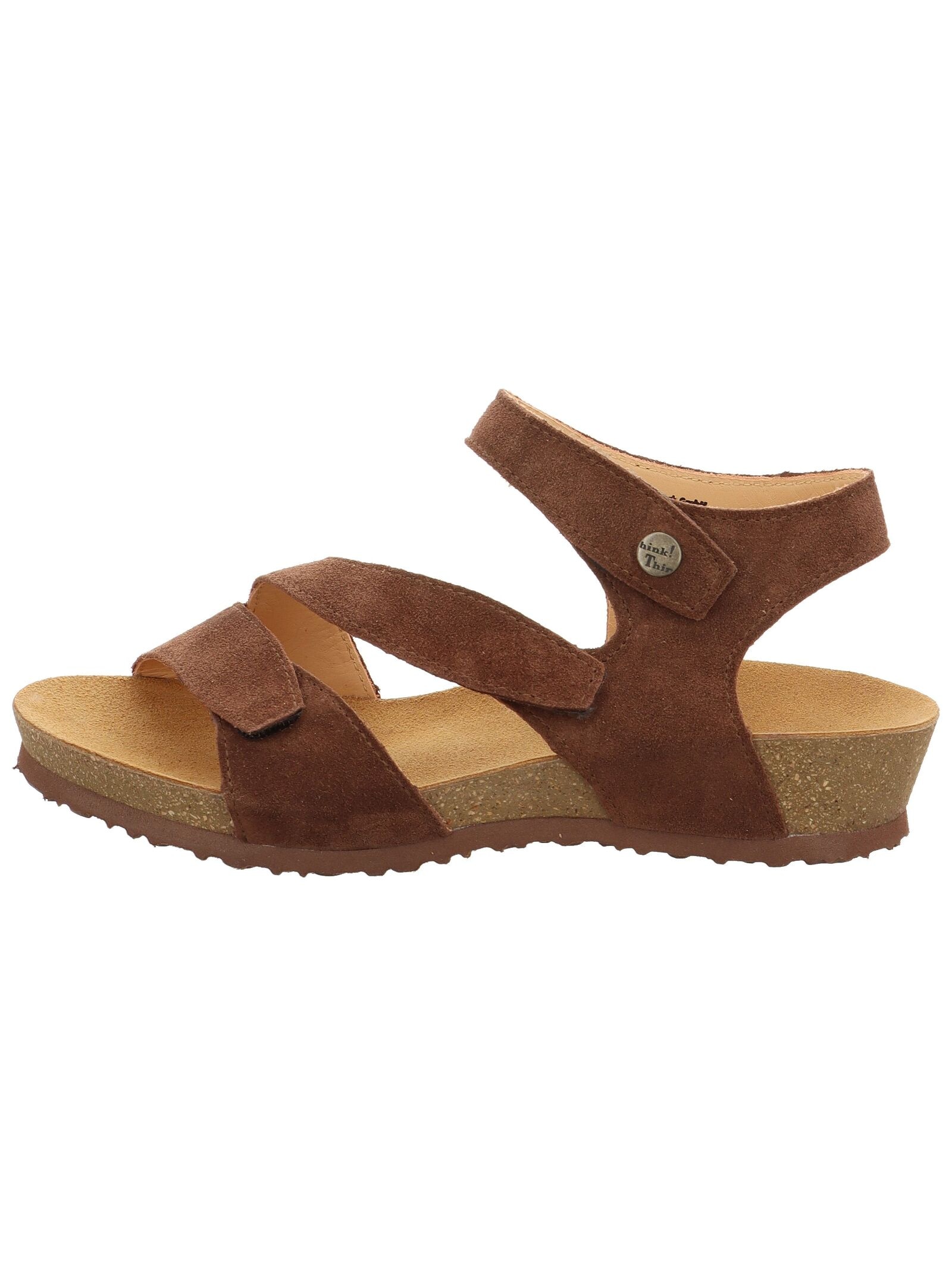 Think! Riemchensandale »Think! Sandalen Veloursleder«