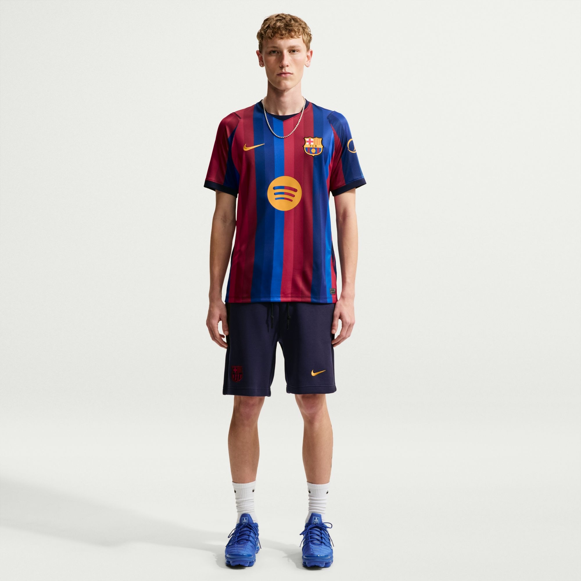 Nike Fußballtrikot »FCB M NK DF JSY SS STAD HM« für Erwachsene, FC Barcelona, Kurzarm, atmungsaktiv