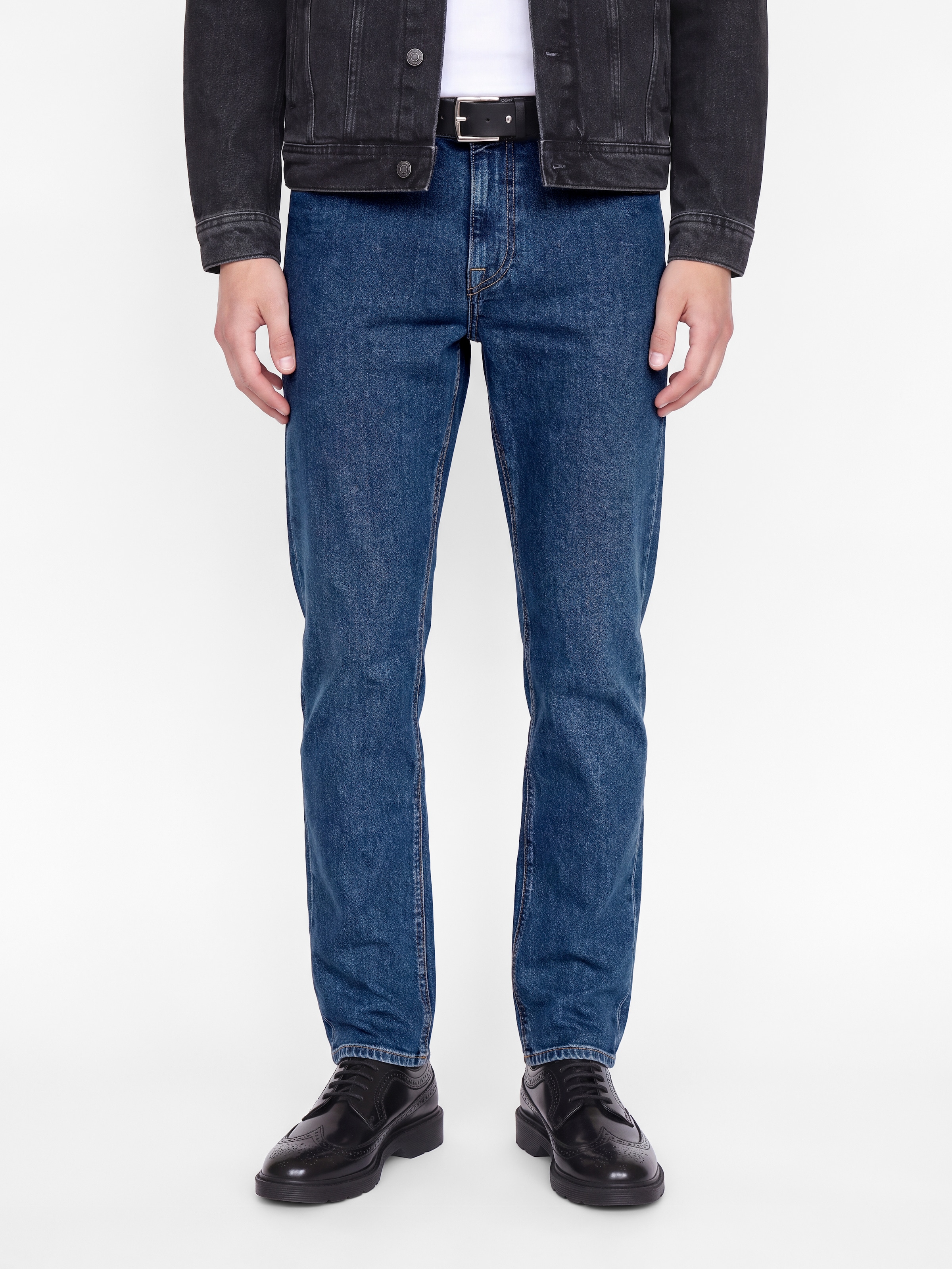 Jack & Jones Regular-fit-Jeans "JJICLARK JJFELIX AM 281" Baumwollmischung, regular fit