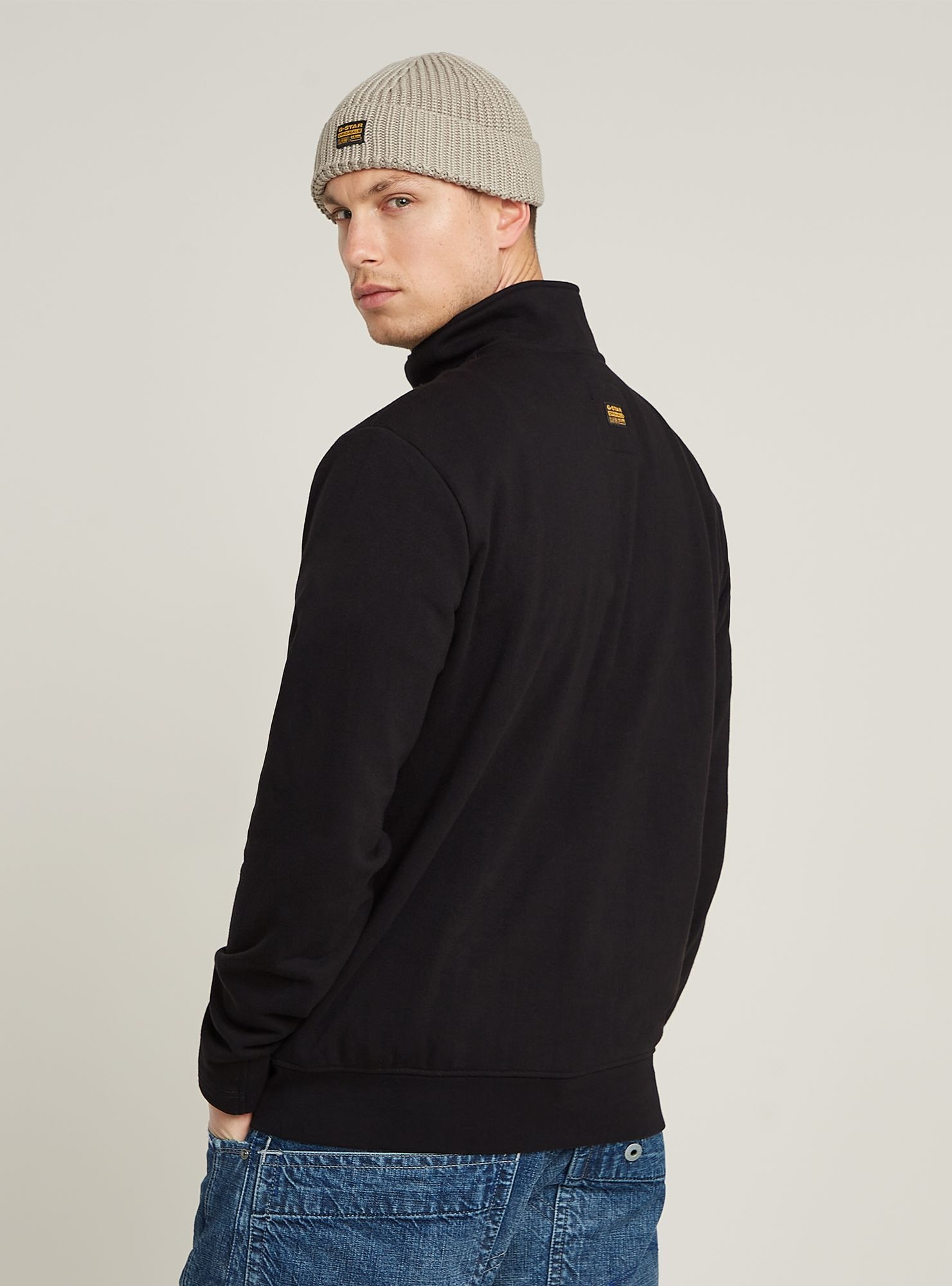 G-STAR Longpullover "Nifous Half Zip Sweater" günstig online kaufen