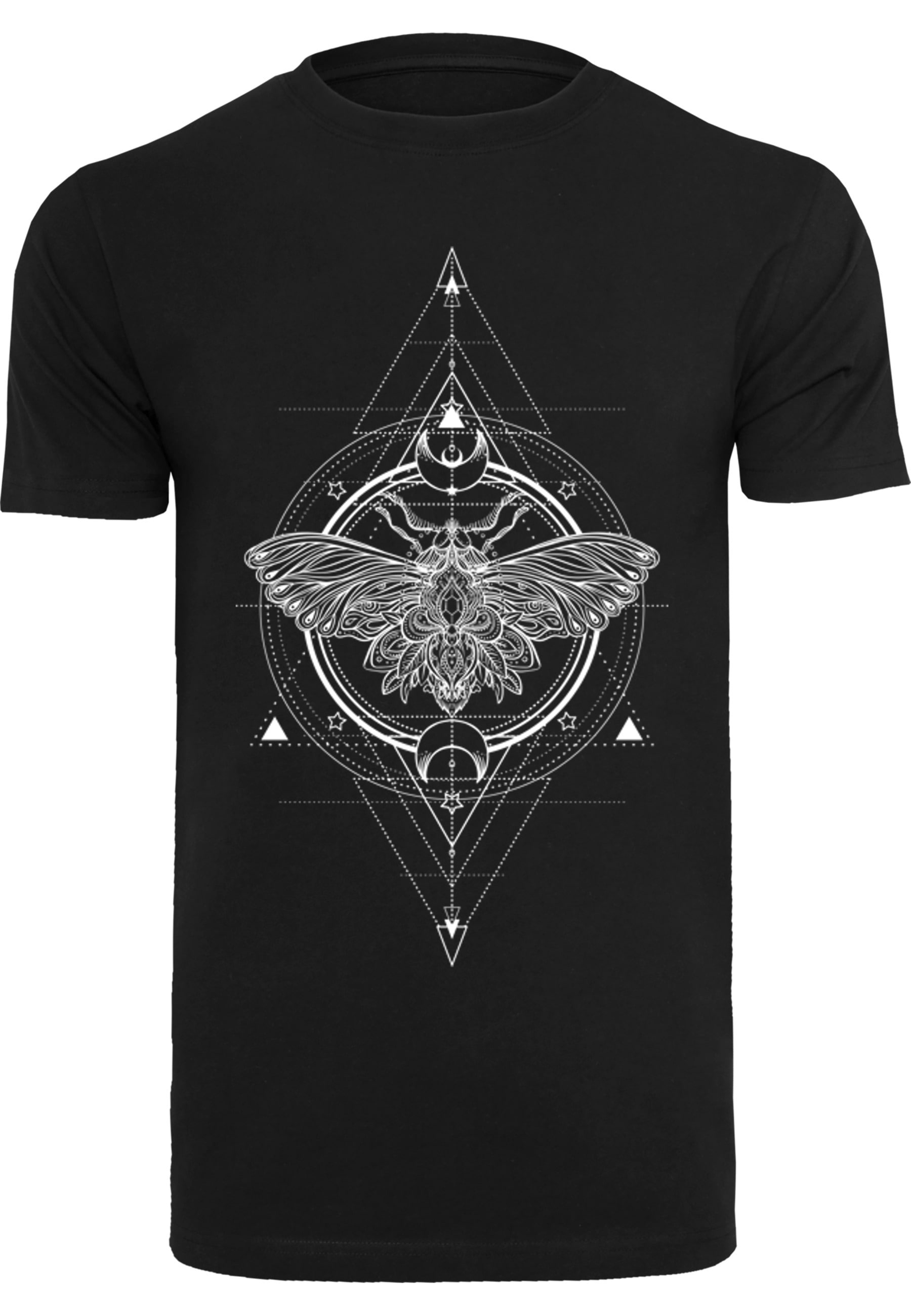 MisterTee Kurzarmshirt "MisterTee Damen Ladies Moth Tee" 1 Stk. günstig online kaufen
