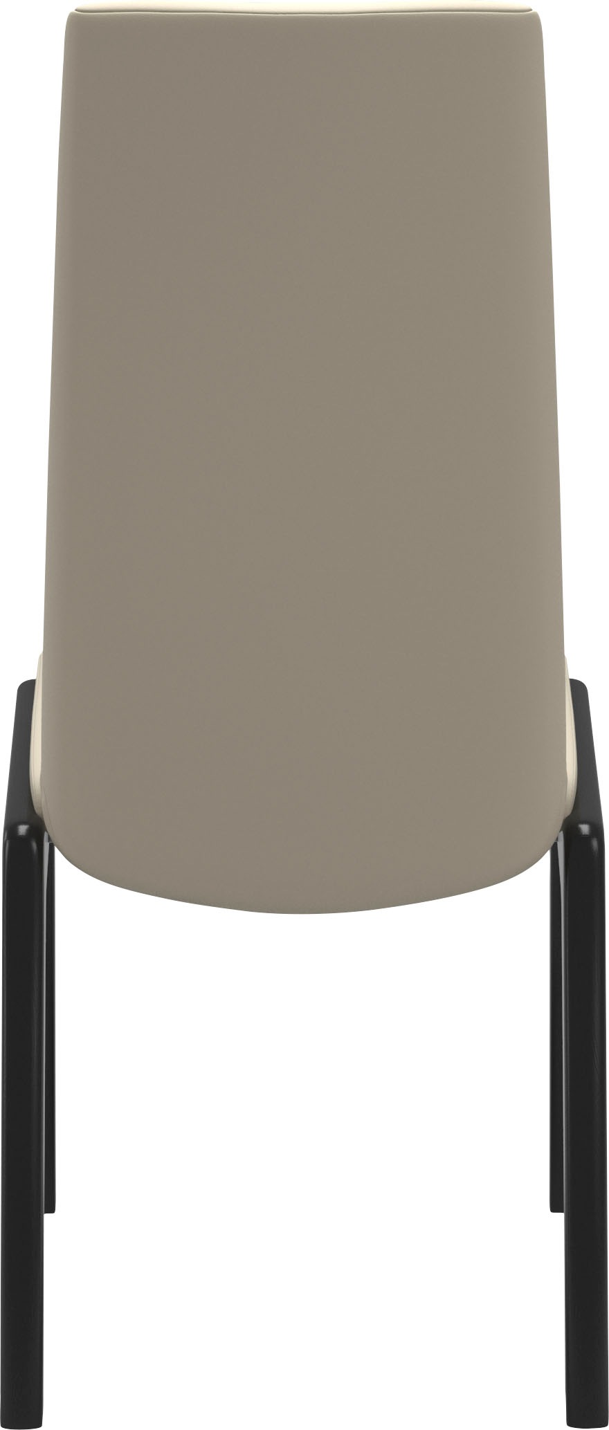 Stressless® Polsterstuhl »Laurel«, Leder BATICK, Low Back, Größe L, mit abgerundeten Beinen in Schwarz