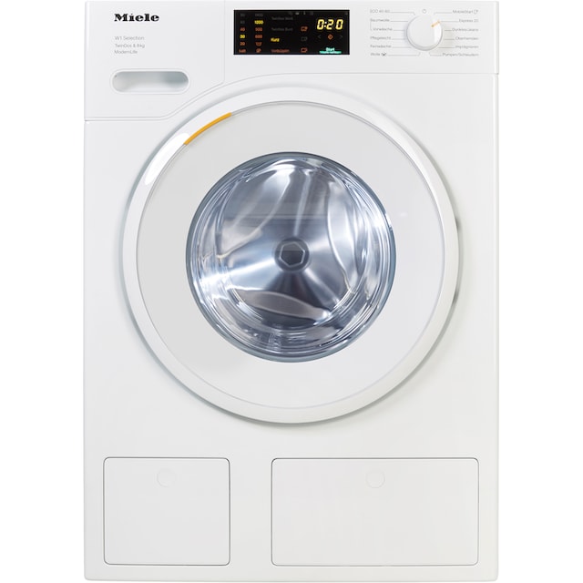 Miele Waschmaschine »WSD663 WCS TDos & 8kg«, ModernLife, WSD663 WCS  TDos&8kg, 8 kg, 1400 U/min, TwinDos zur automatischen Waschmitteldosierung  | BAUR