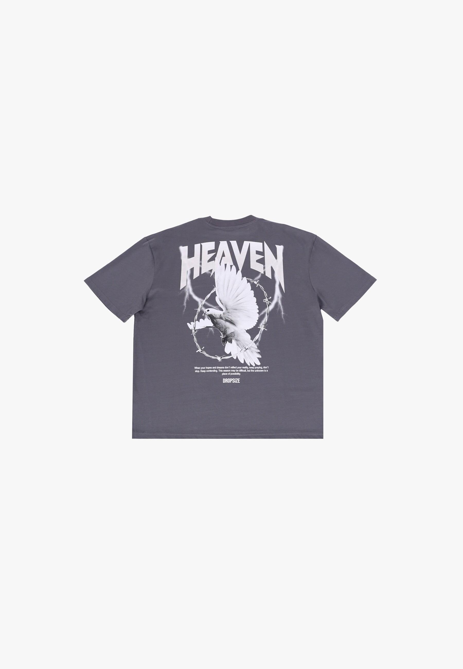 Dropsize T-Shirt "Dropsize HEAVY OVERSIZED HEAVEN DOVE T-SHIRT" 1 Stk. günstig online kaufen