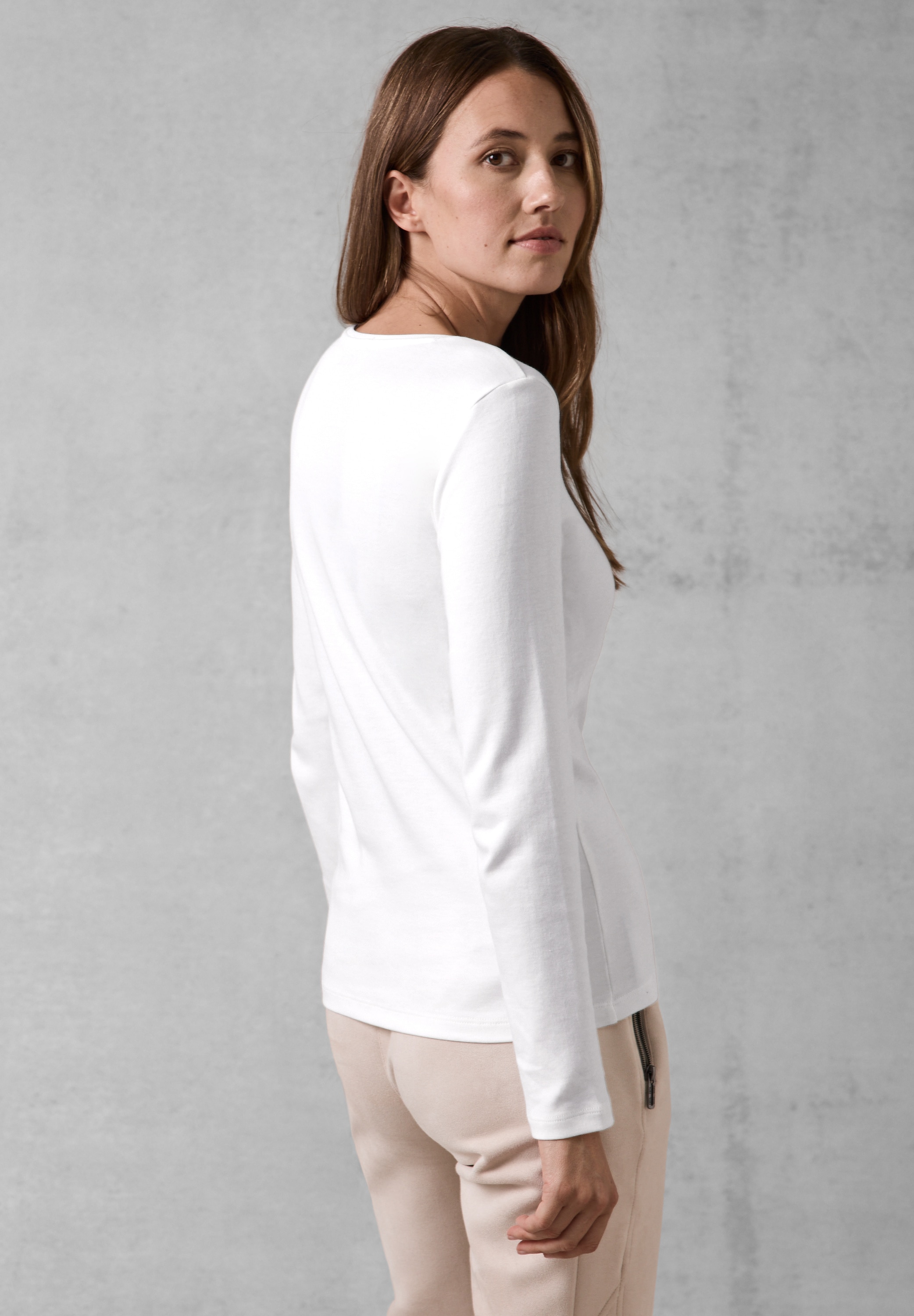 Cecil Langarmshirt, aus reiner Baumwolle
