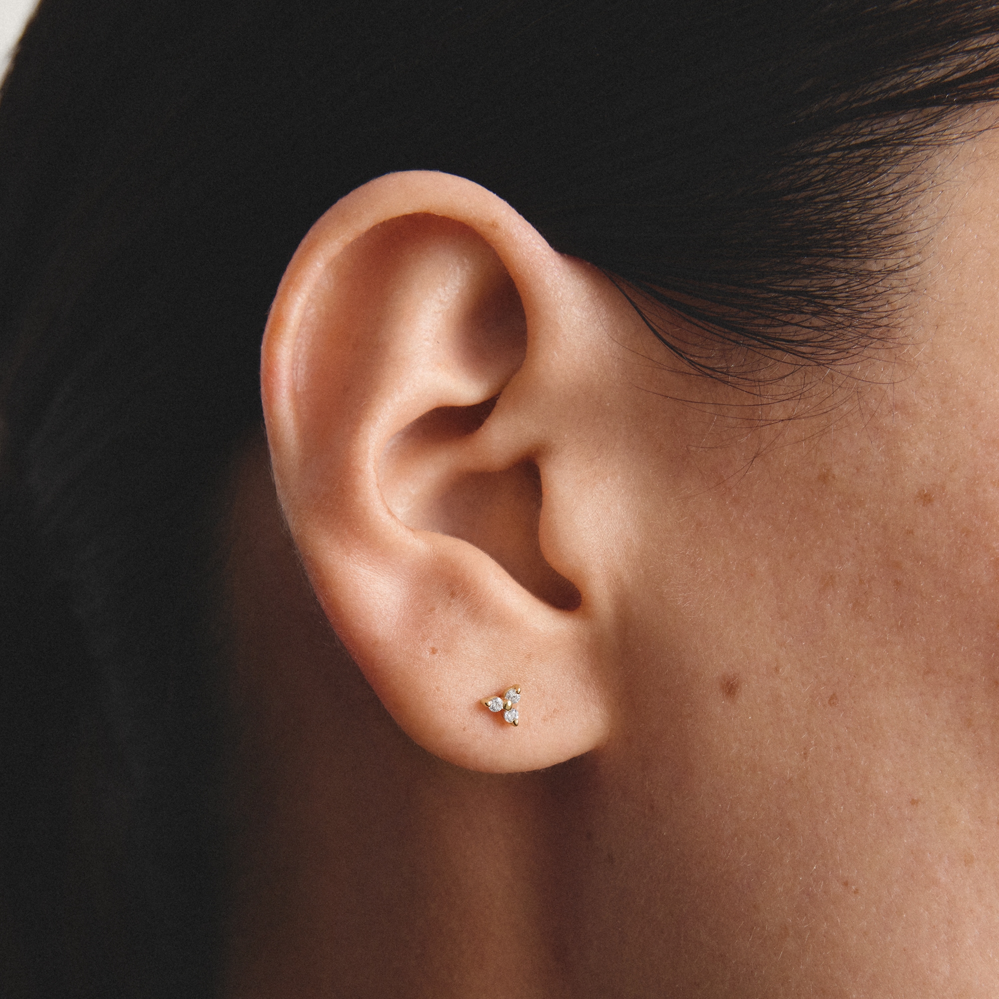 THOMAS SABO Paar Ohrstecker »gelbgoldfarben« mit Zirkonia (synth.)