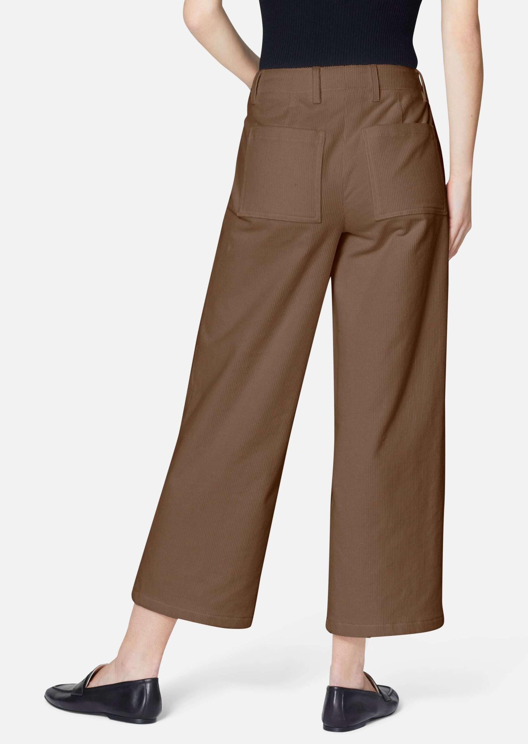 MADELEINE Culotte »Culotte mit Spitze Culotte aus samtweichem Feincord«