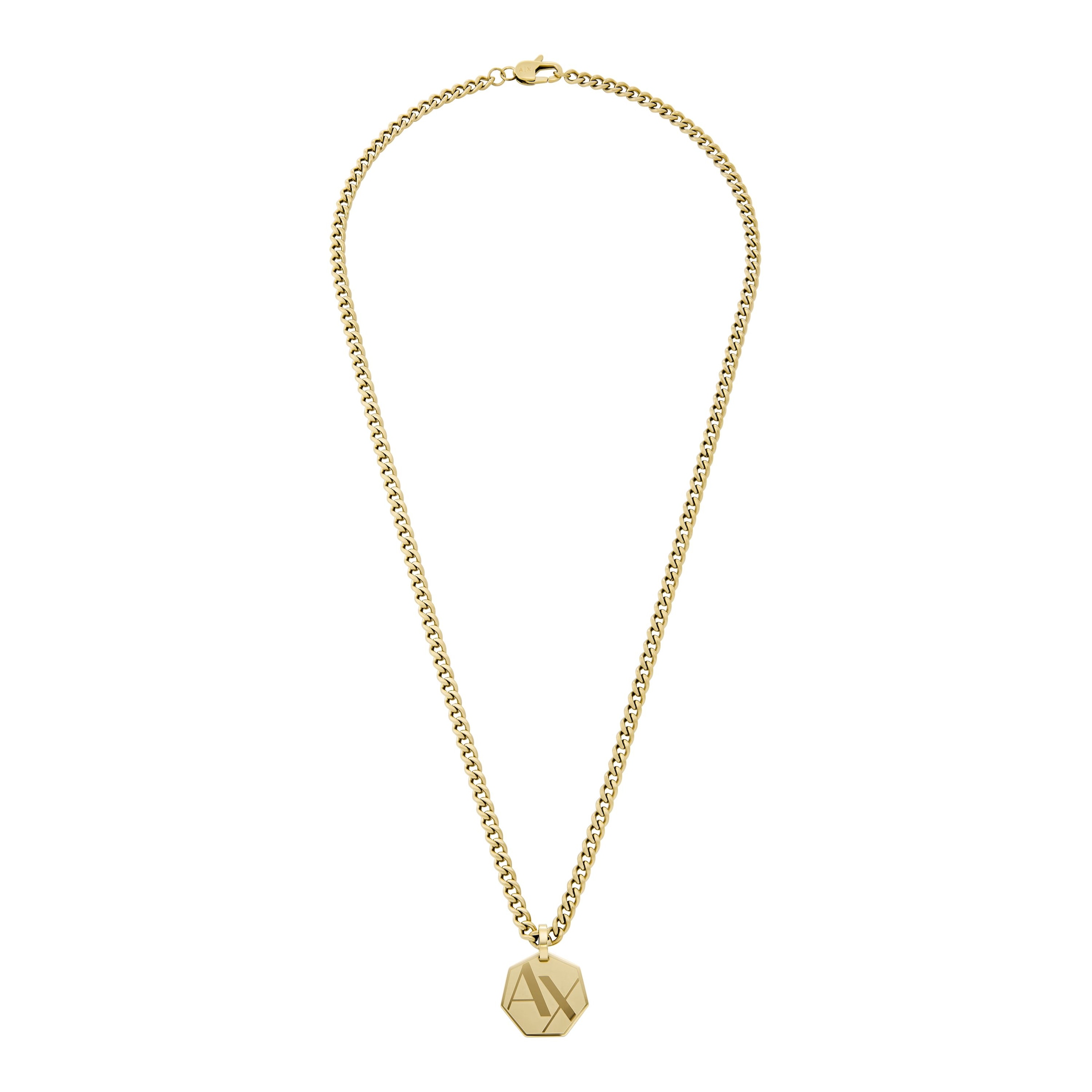 ARMANI EXCHANGE Kette mit Anhänger »Schmuck Geschenk Edelstahl, AXG0152710«