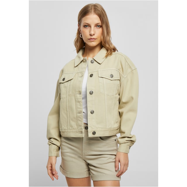 URBAN CLASSICS Outdoorjacke »Damen Ladies Oversized Colored Denim Jacket«, (1  St.) bestellen | BAUR