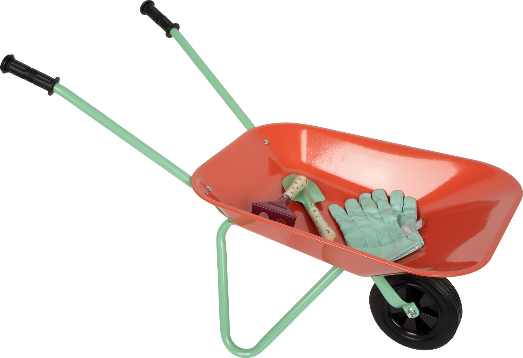 Small Foot Schubkarre »Gartenset mit Schubkarre« für Kinder; mit Gartenwerkzeug
