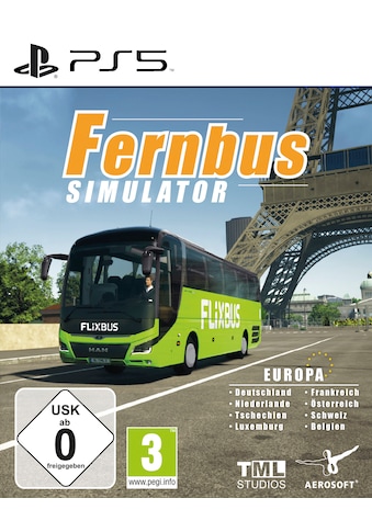 Spielesoftware »Der Fernbus Simulator«, PlayStation 5