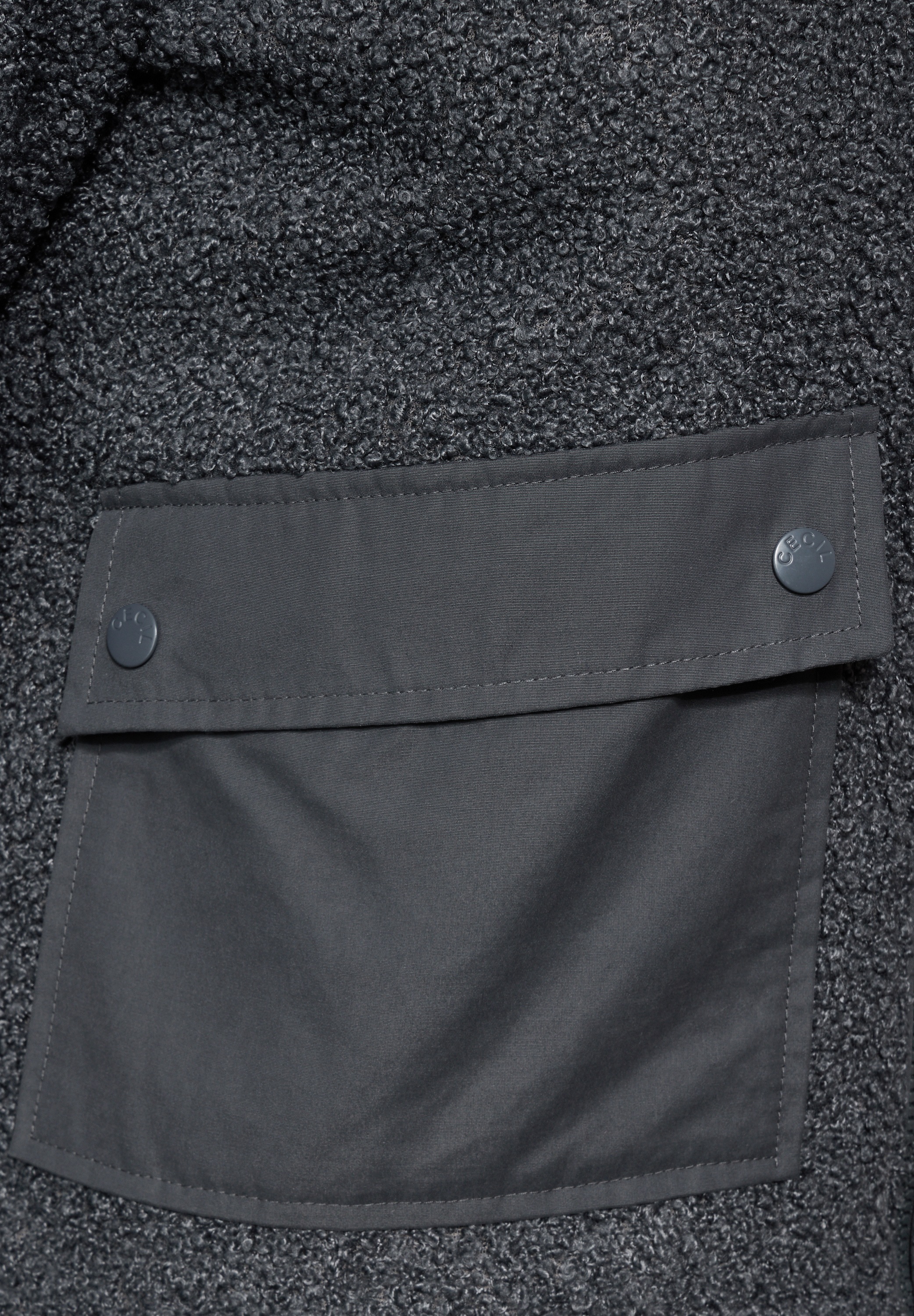 Cecil Fellimitatjacke, ohne Kapuze, super weich