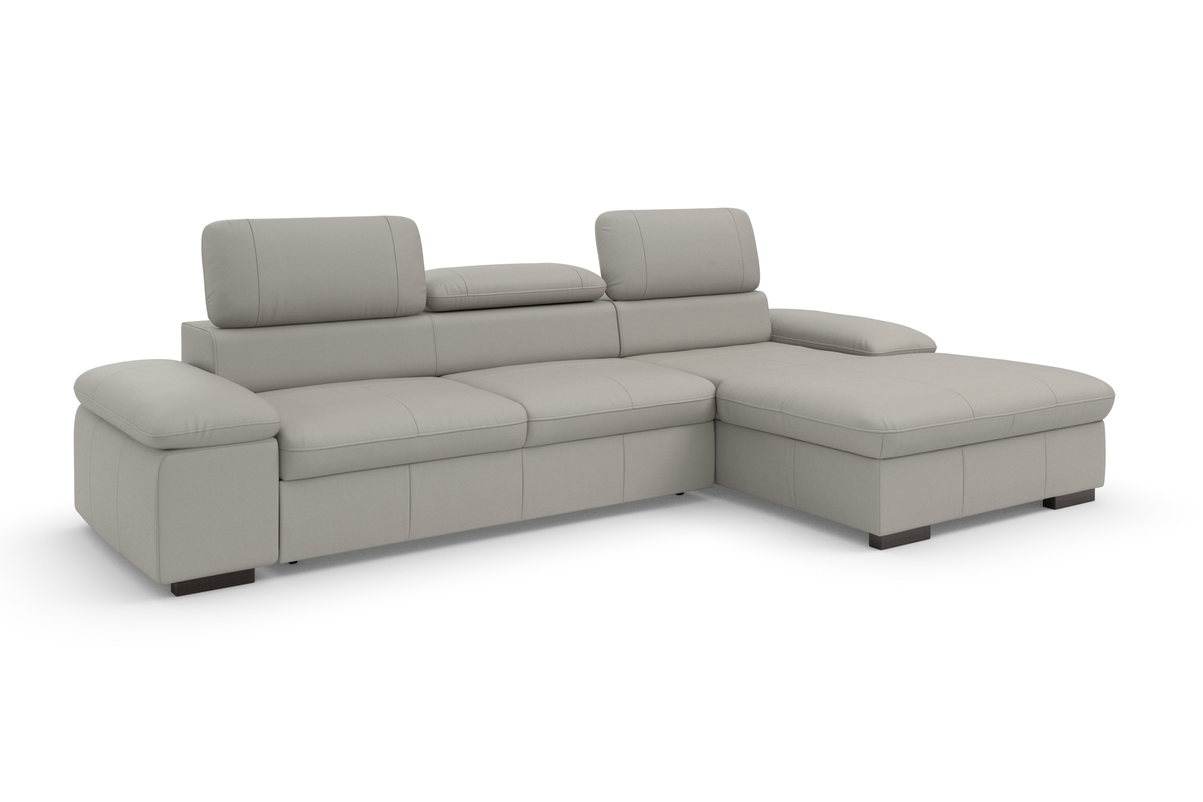 Home affaire Ecksofa »Alberto L-Form«, mit Kopfteilverstellung, wahlweise mit Bettfunktion