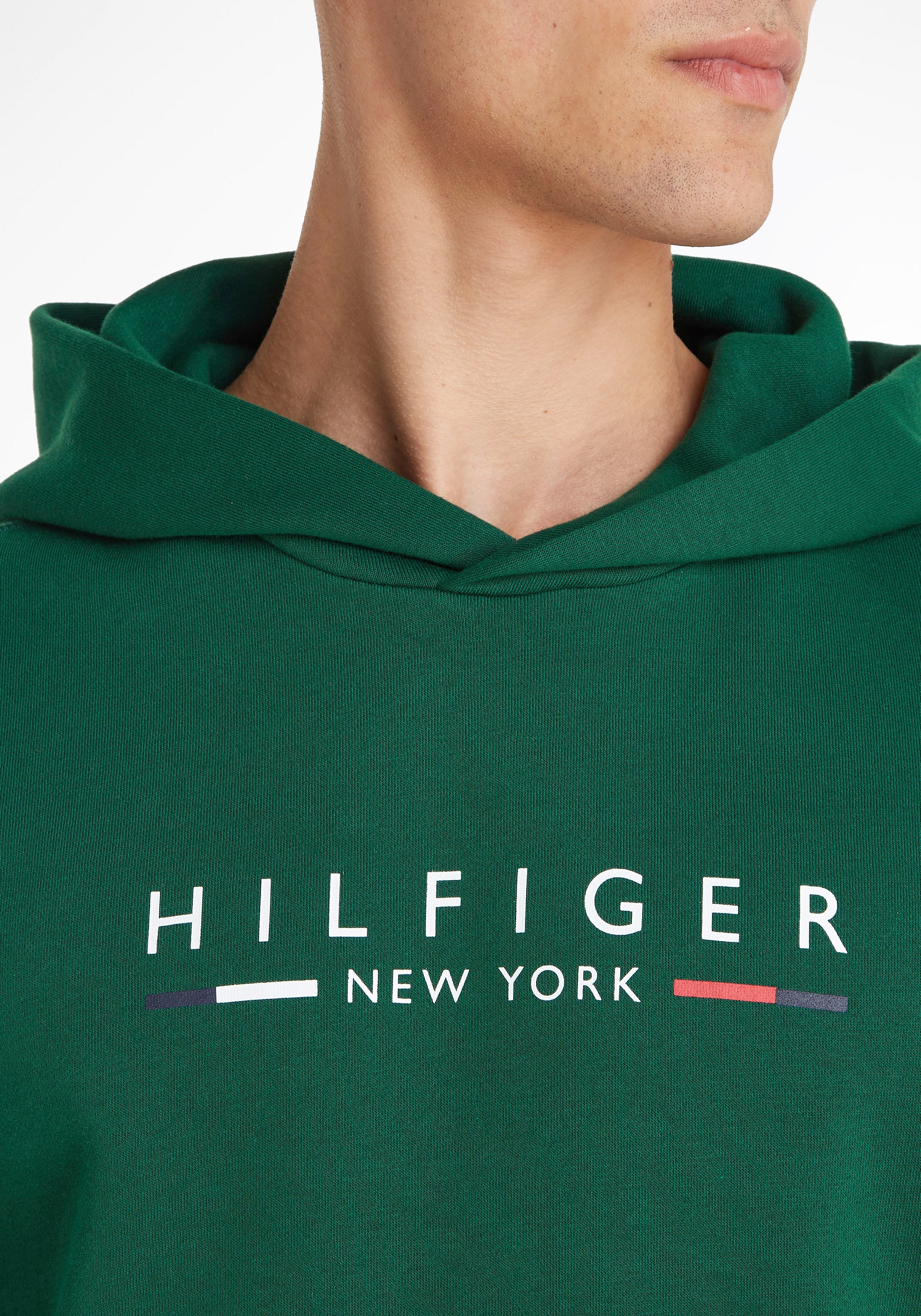 Tommy Hilfiger Hoodie »HILFIGER NEW YORK HOODY«, mit Kängurutasche