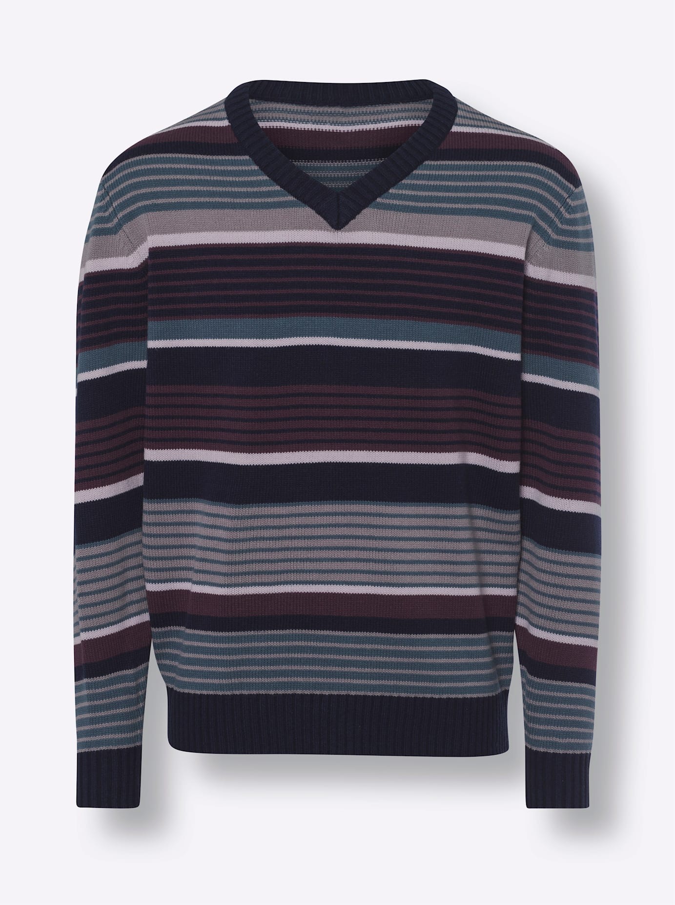 Thumbnail - Classic V-Ausschnitt-Pullover "Pullover"