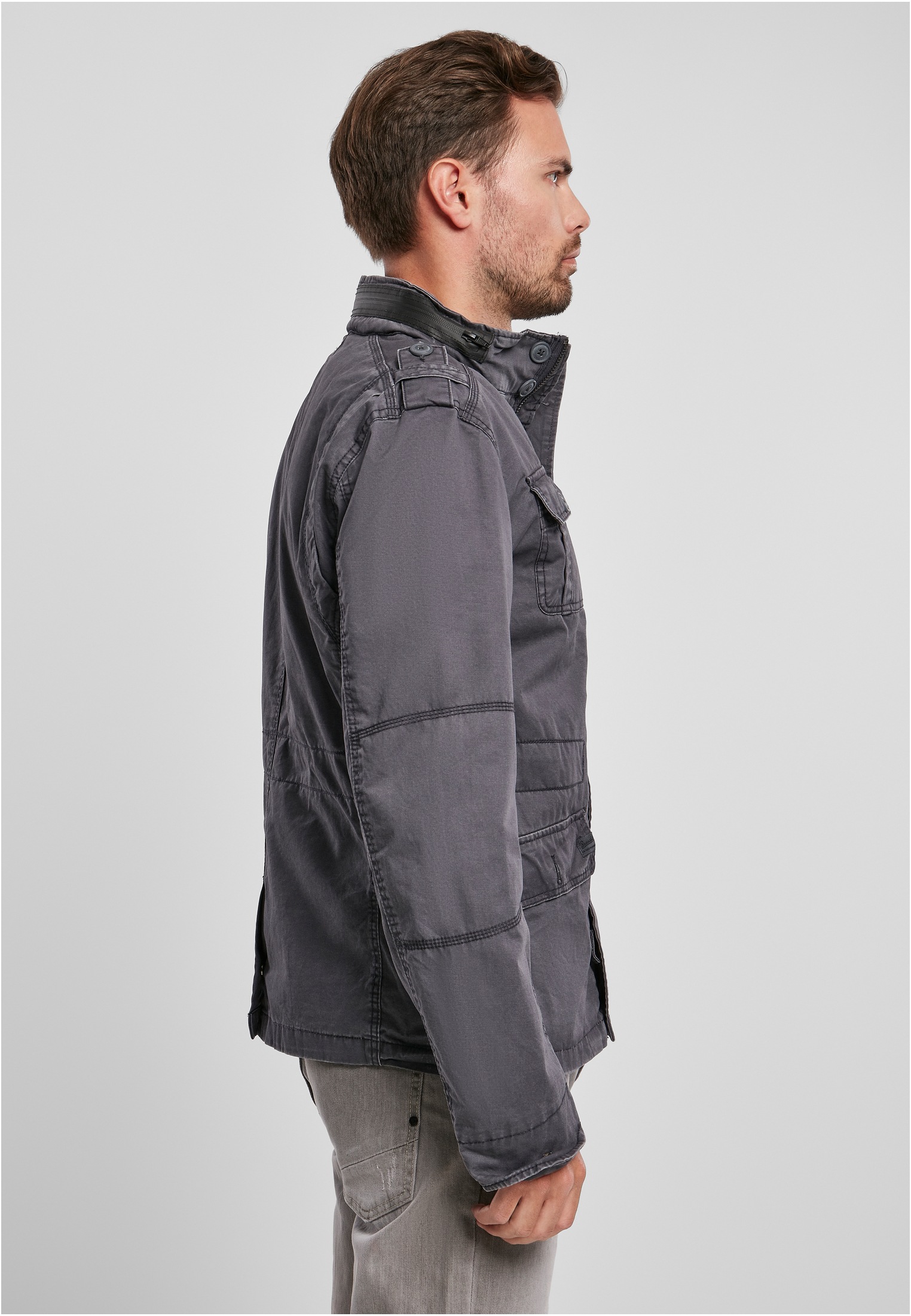 Brandit Allwetterjacke »Brandit Herren Britannia Jacket«, (1 St.), ohne Kapuze