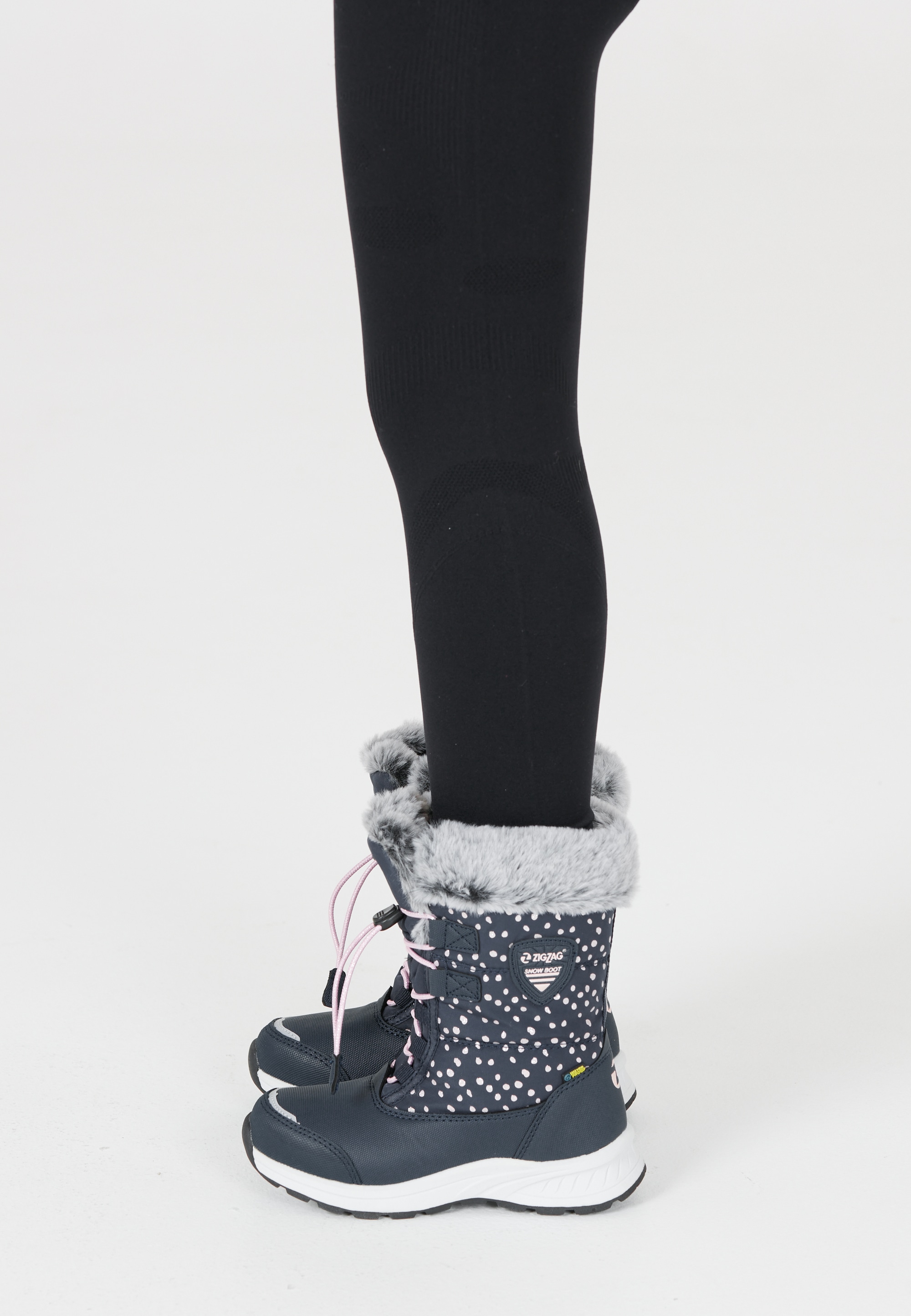 ZIGZAG Winterboots »WESEND KIDS BOOT WP V2«  Winterstiefel,Schnürstiefel, Winterschuhe, wasserdicht, gefüttert