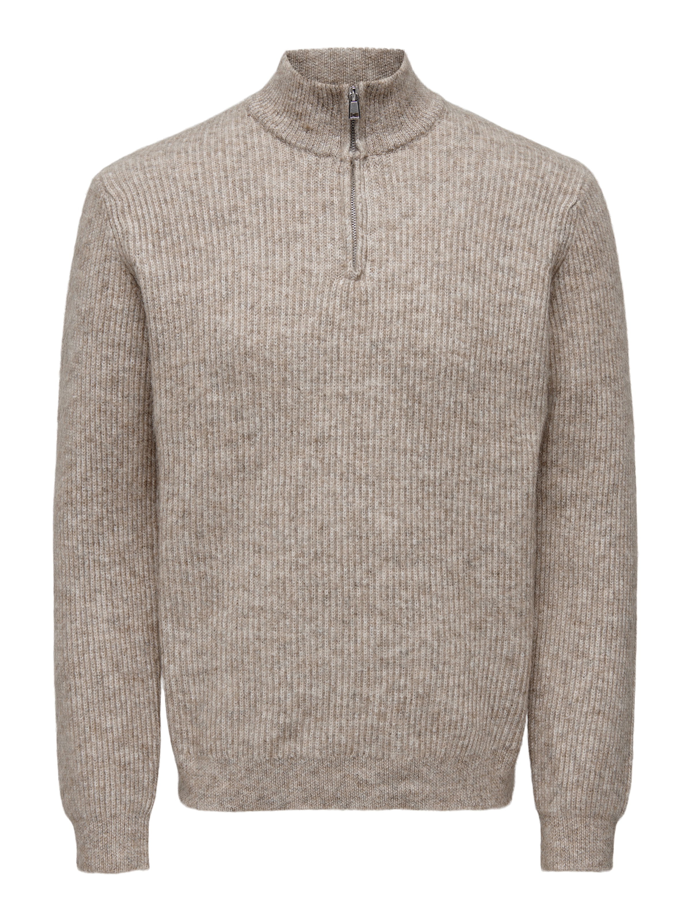 ONLY & SONS Troyer »ONSTEGAN REG 5 WOOL HALF ZIP KNIT BF«