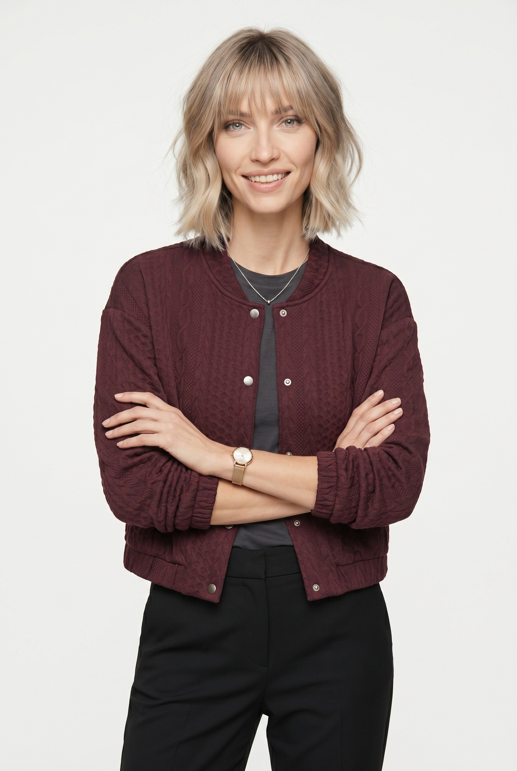 Vero Moda Strickjacke "VMJANNI LS BOMBER JRS GA"