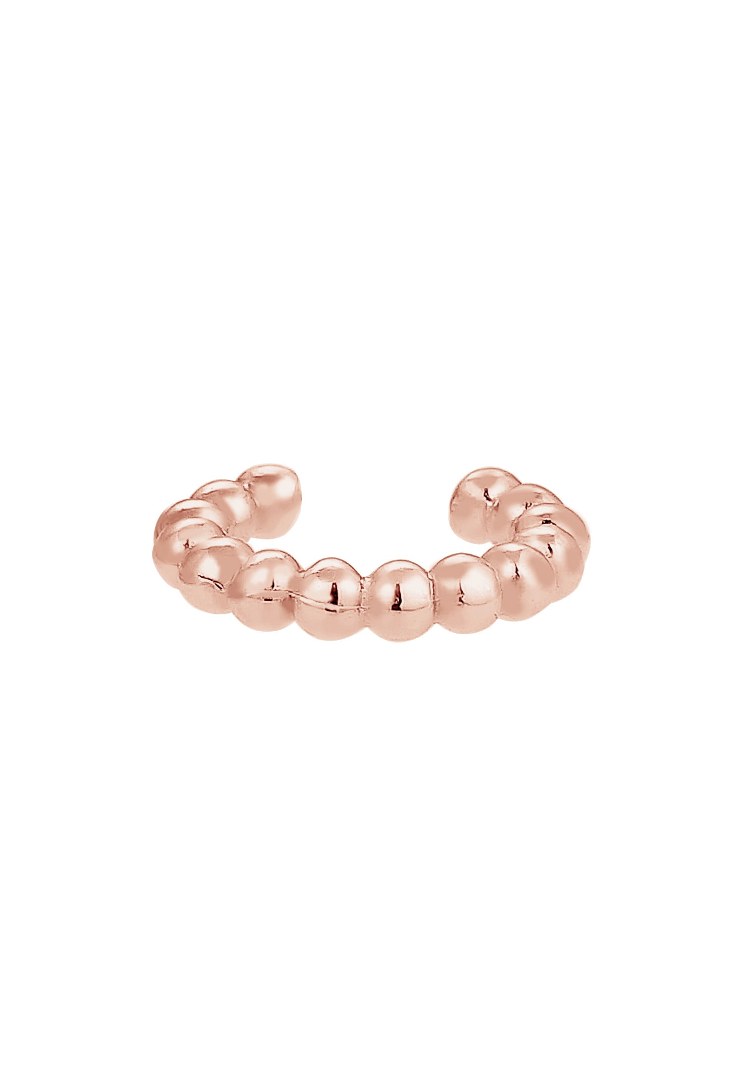 Elli Single-Ohrhaken »Earcuff Single Dots Design 925 Sterling Silber«