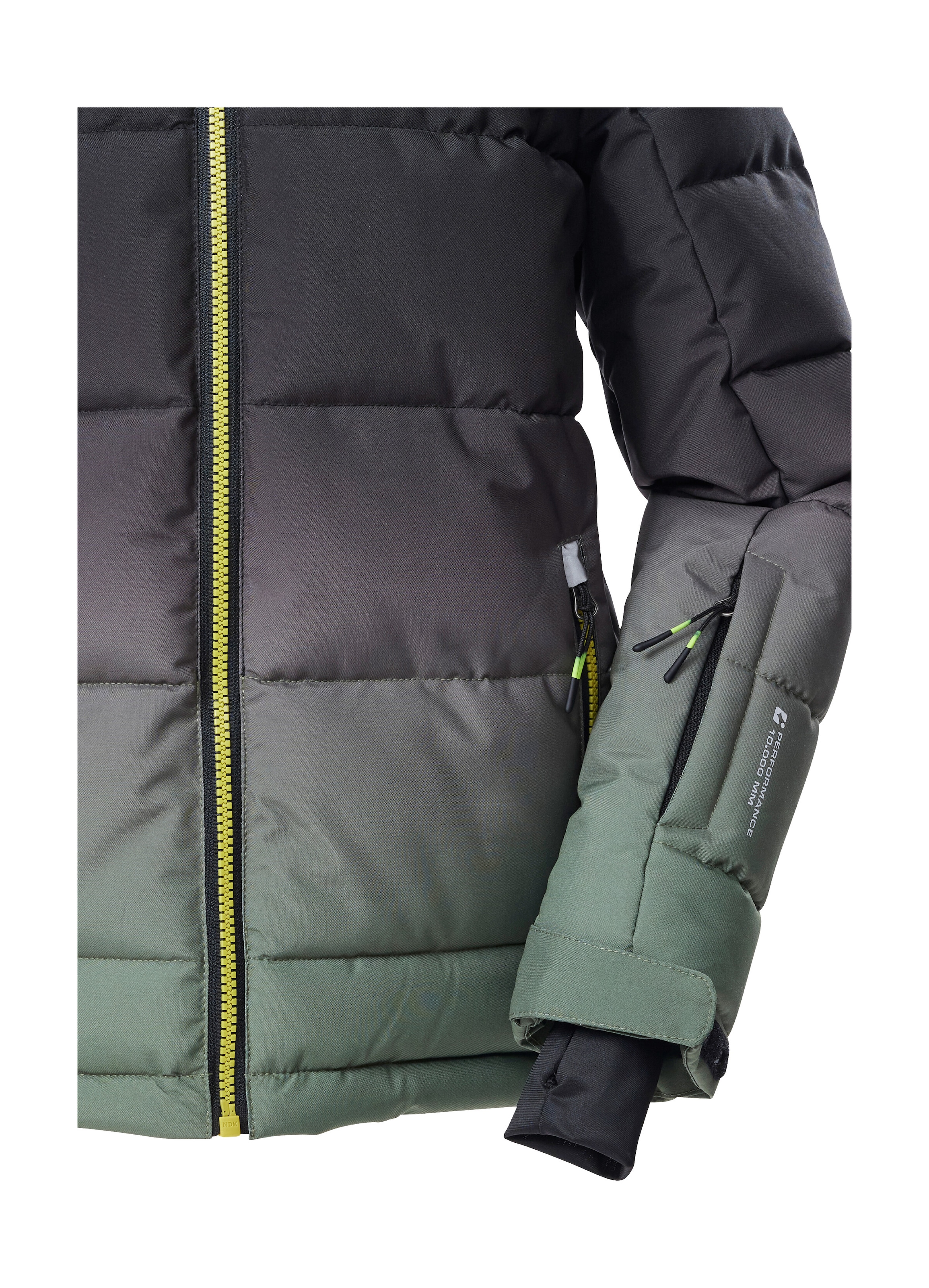 Killtec Skijacke »KSW 382 BYS SKI QLTD JCKT«, Wasserabweisende, winddichte Winterjacke mit regulierbarer Kapuze